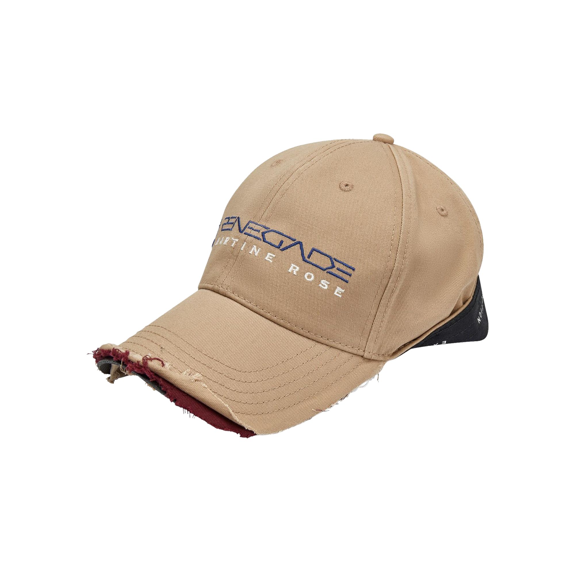 Pre-owned Martine Rose Roll Back Cap 'beige' | Tan | Men's Size Onesize In Brown