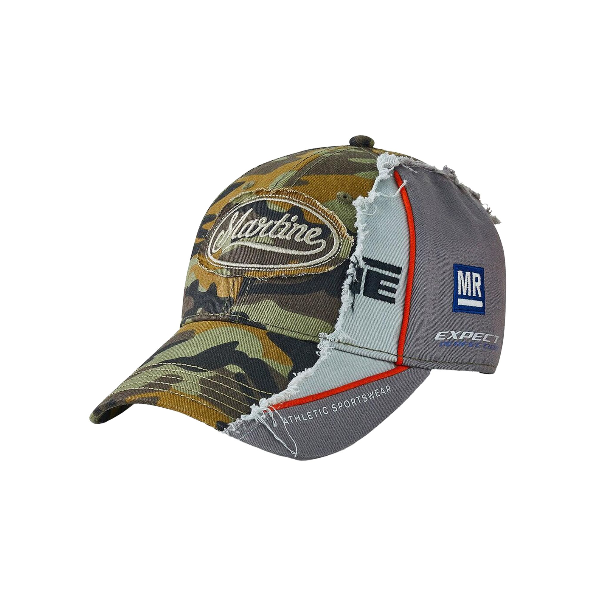 Pre-owned Martine Rose Collage Cap 'green' | Men's Size Onesize