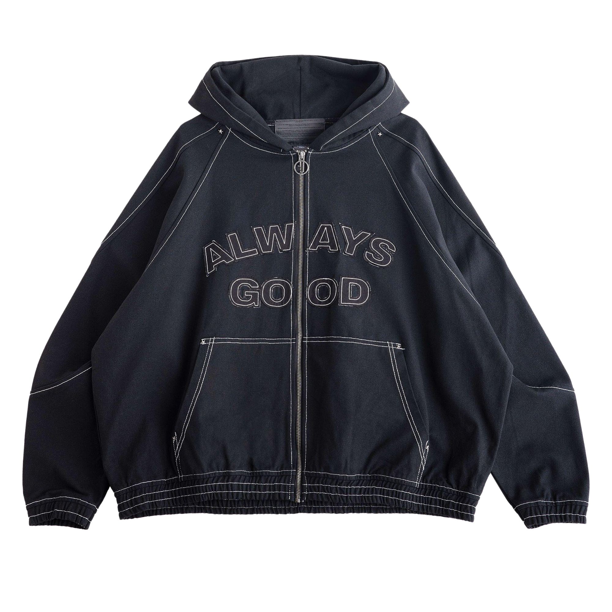 Pre-owned Jungles Always Good Hooded Jacket 'black' | Men's Size M