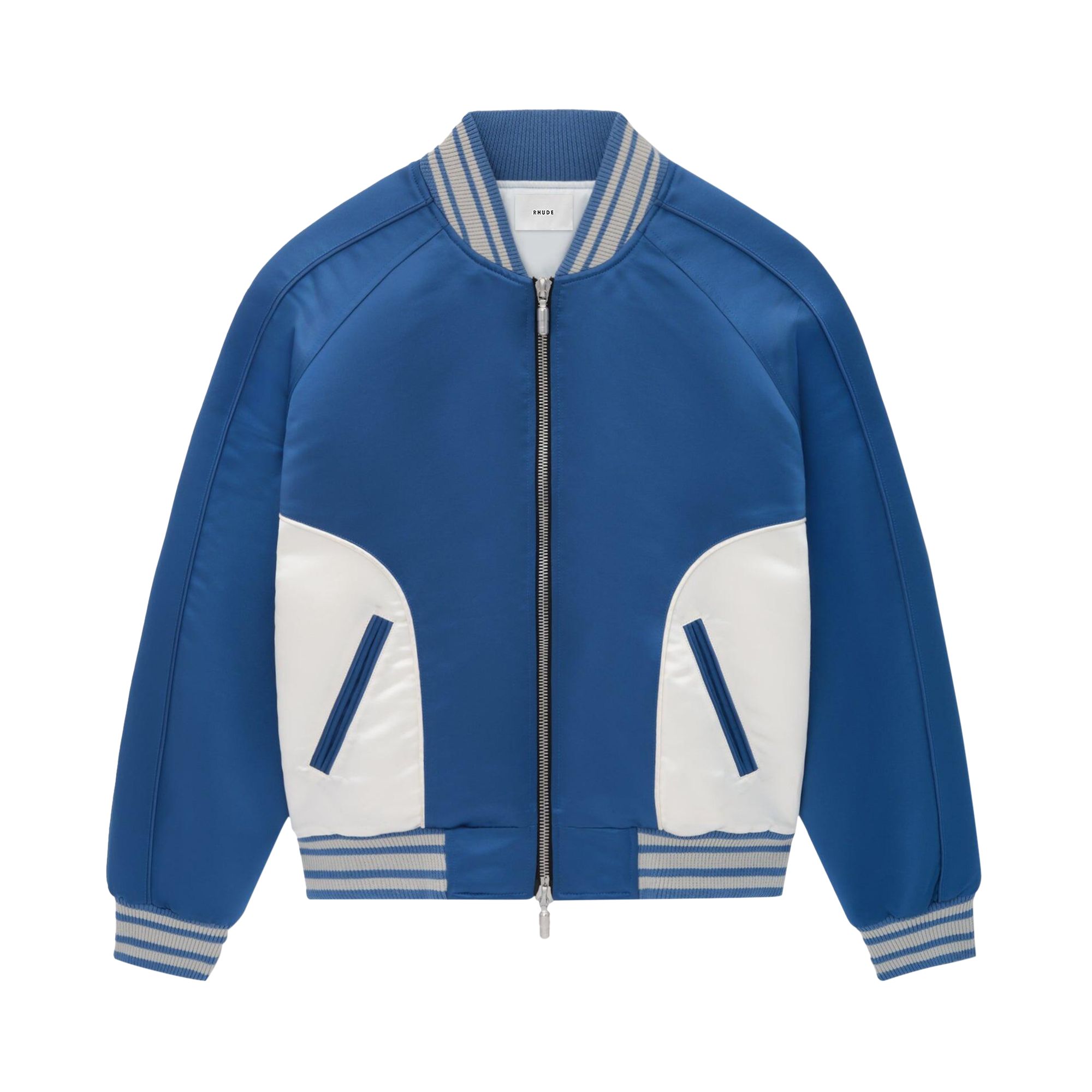 Pre-owned Rhude Chamonix Ski Souvenier Bomber 'white' | Men's Size Xl