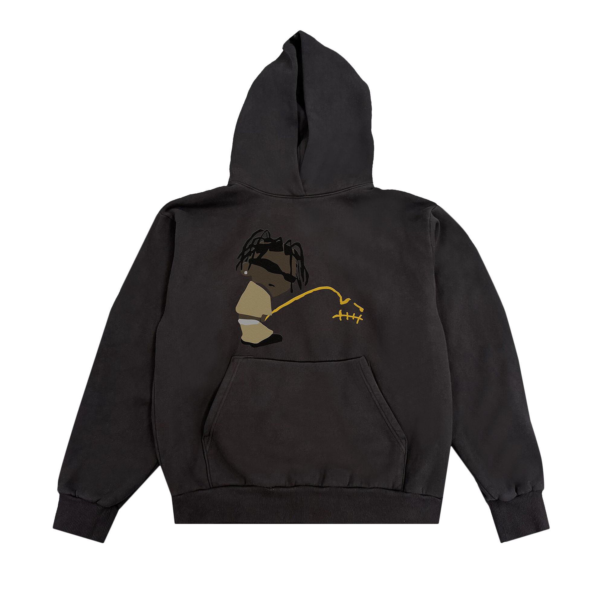 Pre-owned Cactus Jack By Travis Scott X Cpfm Rodeo Track 8 Hoodie 'black' | Men's Size L
