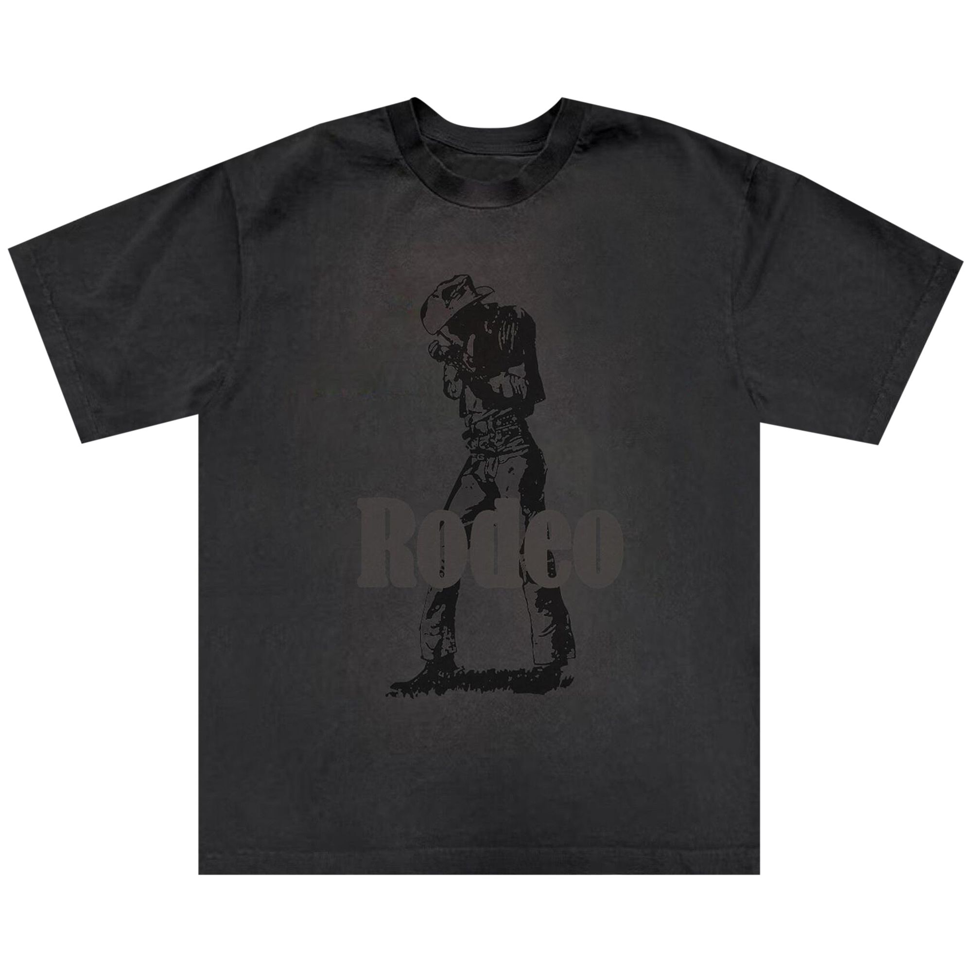 Pre-owned Cactus Jack By Travis Scott Rodeo 10 Years Cowboy Tee Ii 'black' | Men's Size S