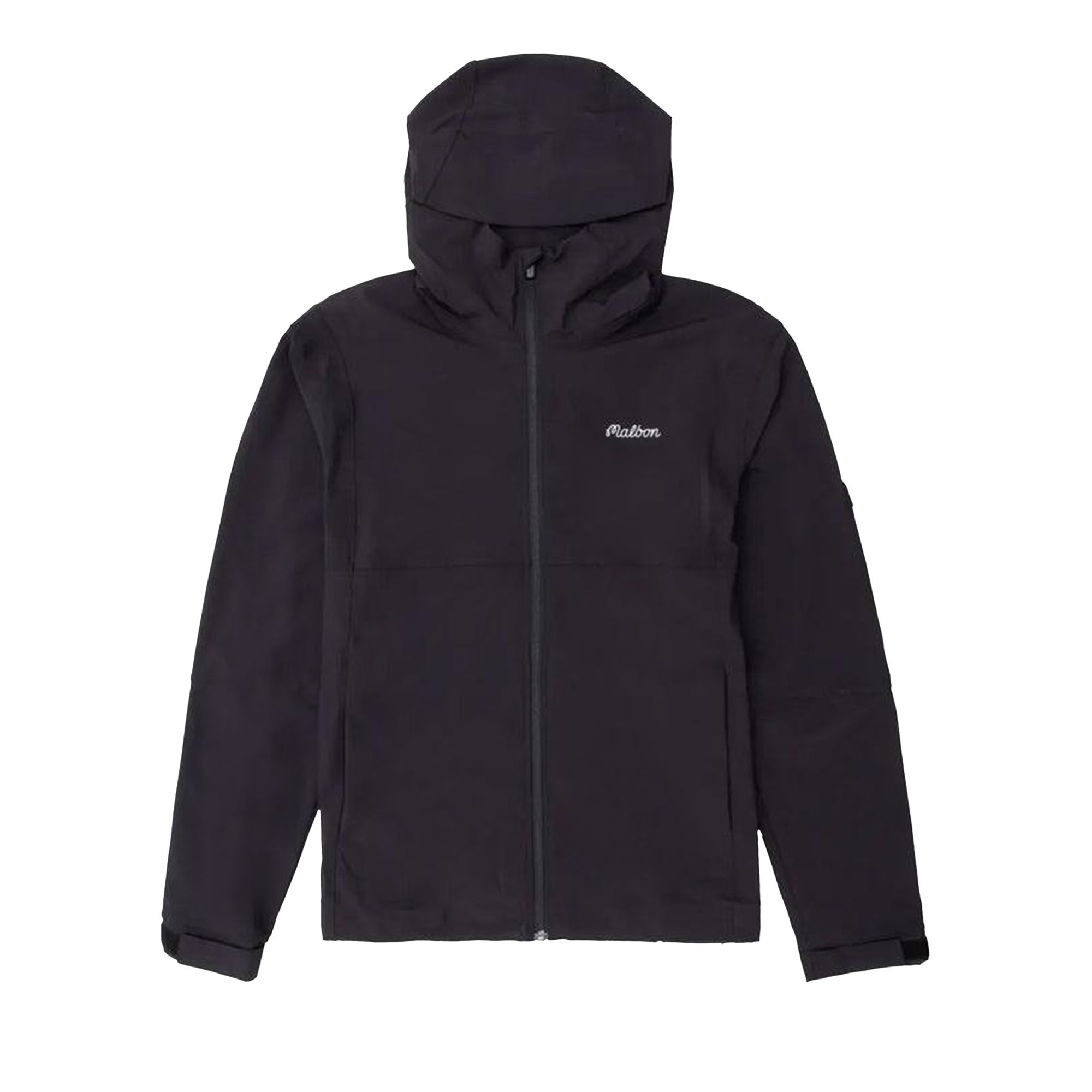 Pre-owned Malbon Performance Full Zip Shell Jacket 'black' | Men's Size M