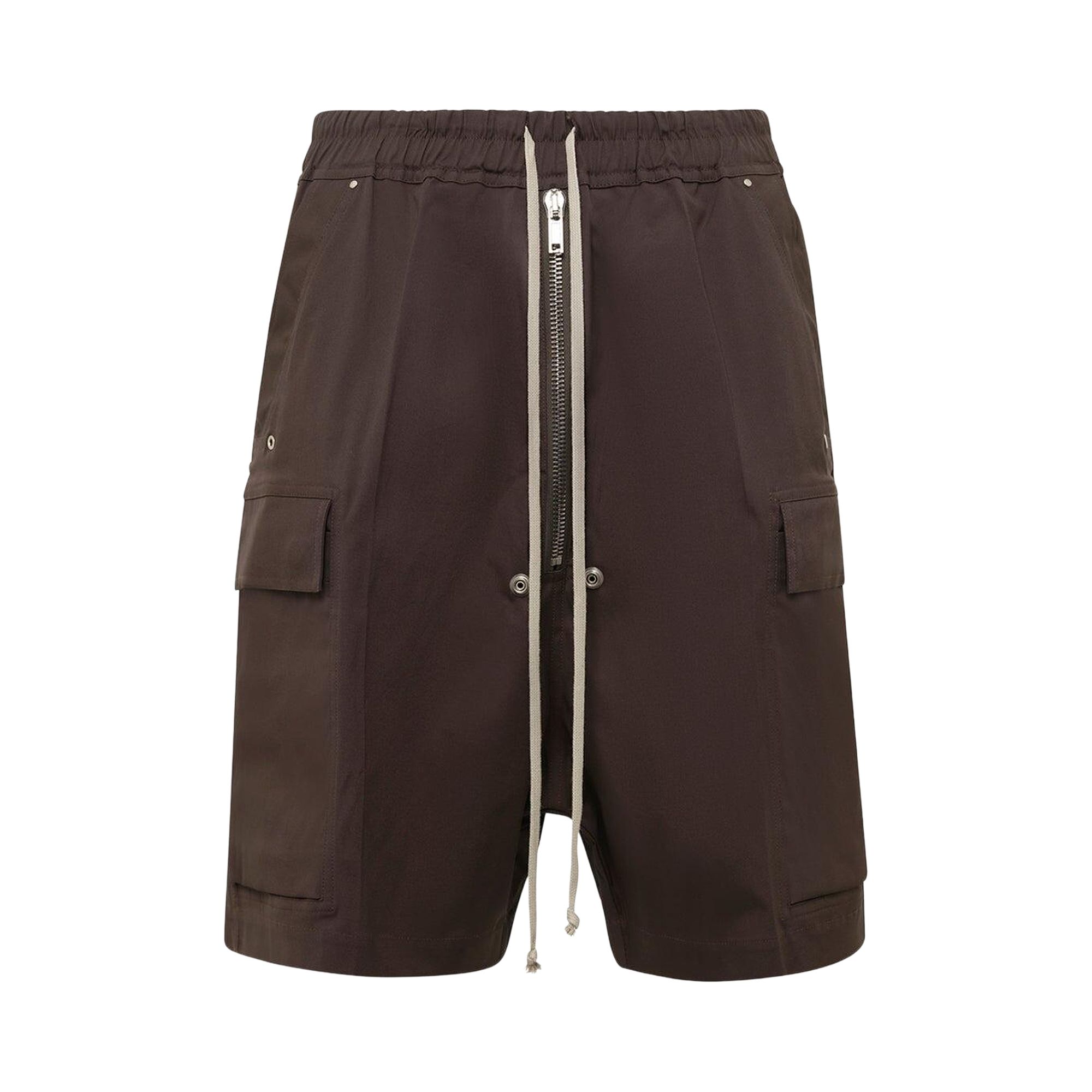 Pre-owned Rick Owens Cargobela Shorts 'darkdust' | Brown | Men's Size 50