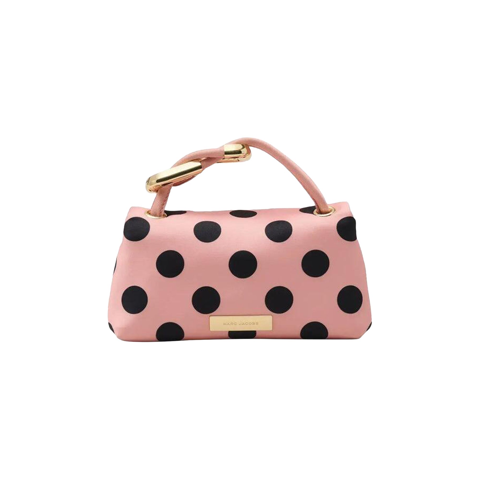 Pre-owned Marc Jacobs The Satin Dots Micro Dual Bag 'peach Multicolor' | Multi-color | Women's Size Onesize