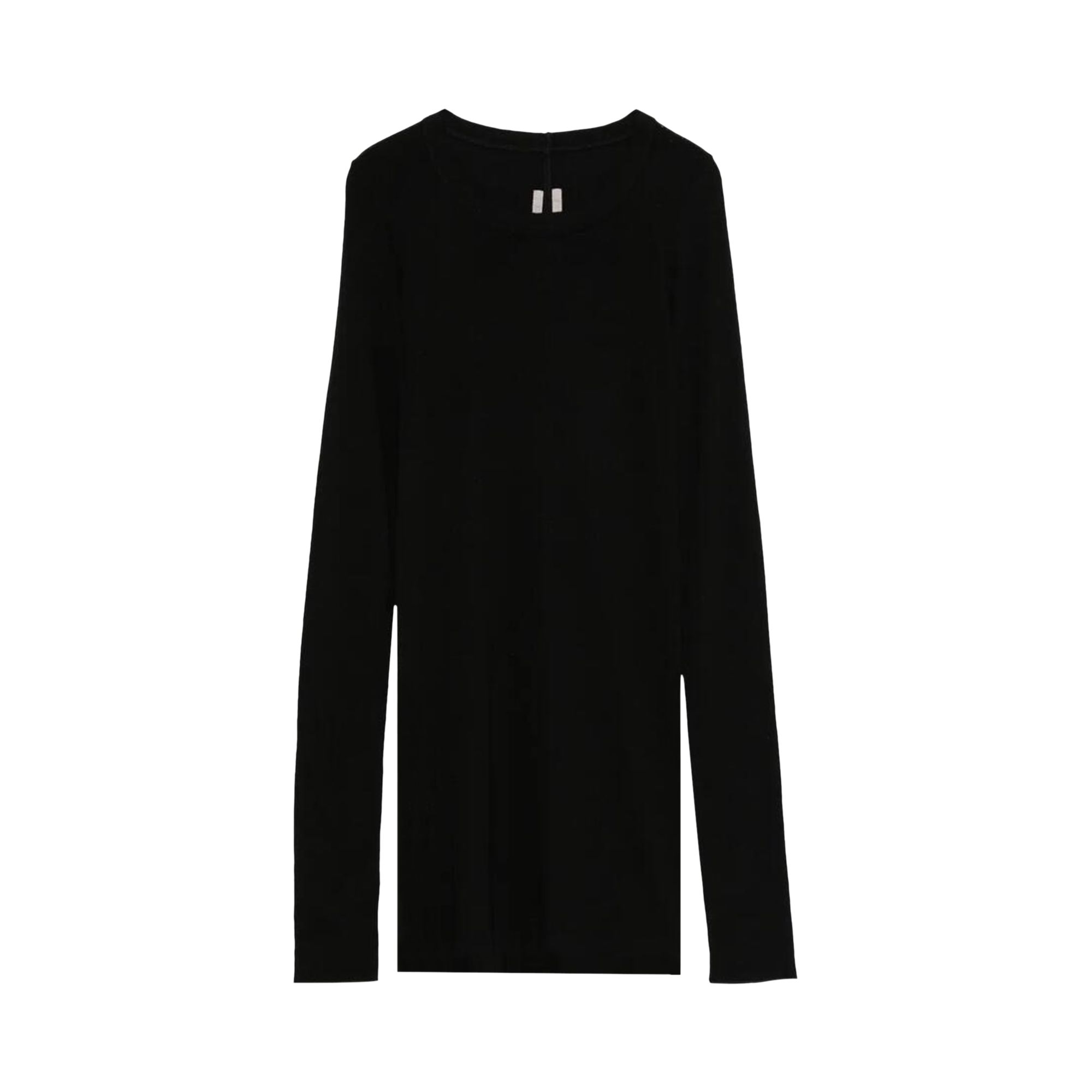 Pre-owned Rick Owens Rib Long-sleeve T-shirt 'black' | Men's Size Xxl