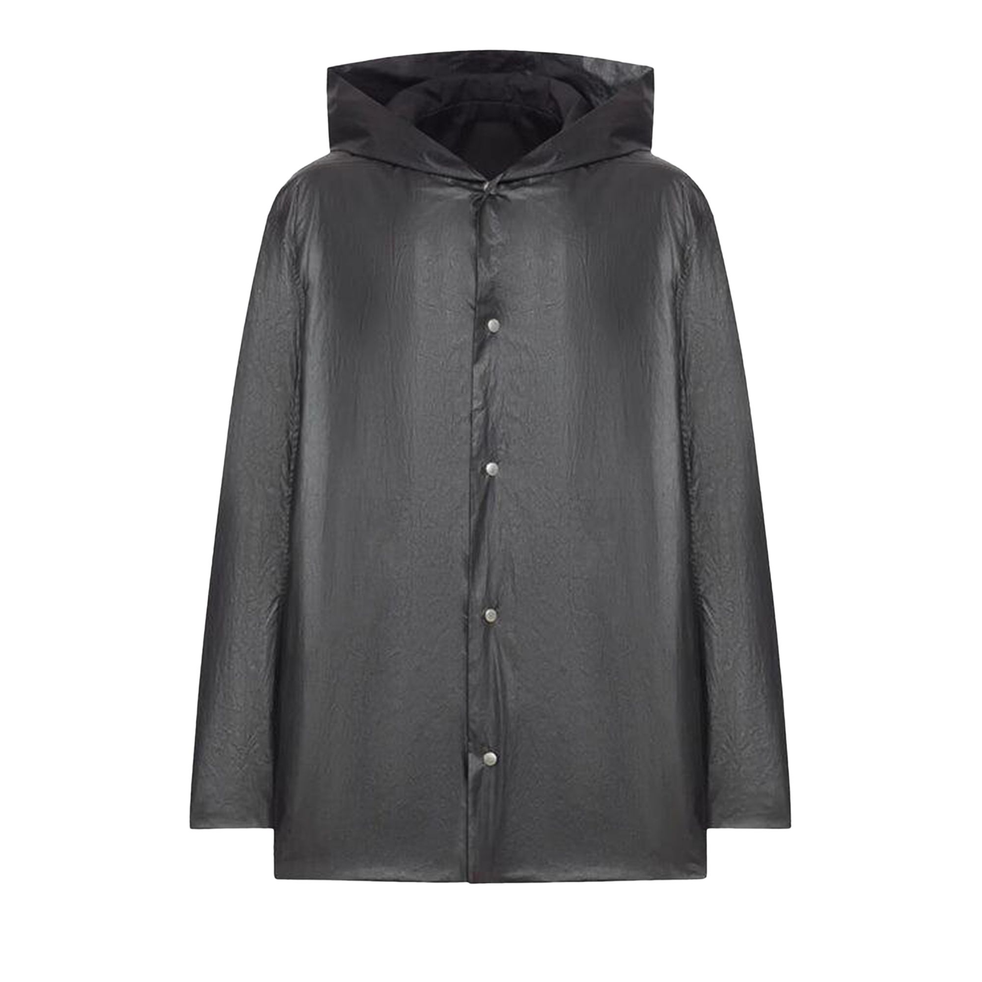 Pre-owned Rick Owens Cropped Mac Jacket 'black' | Men's Size 50