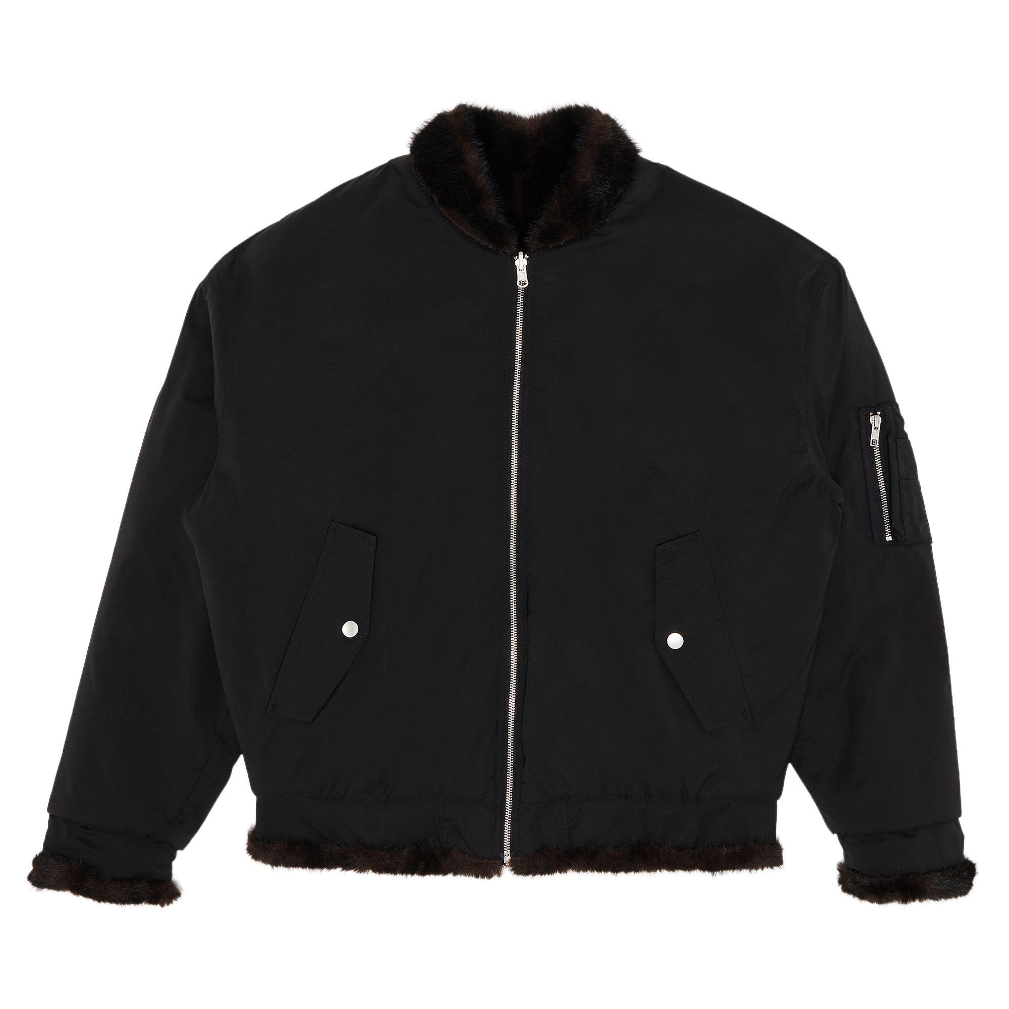 Pre-owned Mm6 Maison Margiela Sports Jacket 'black/brown' | Men's Size 50