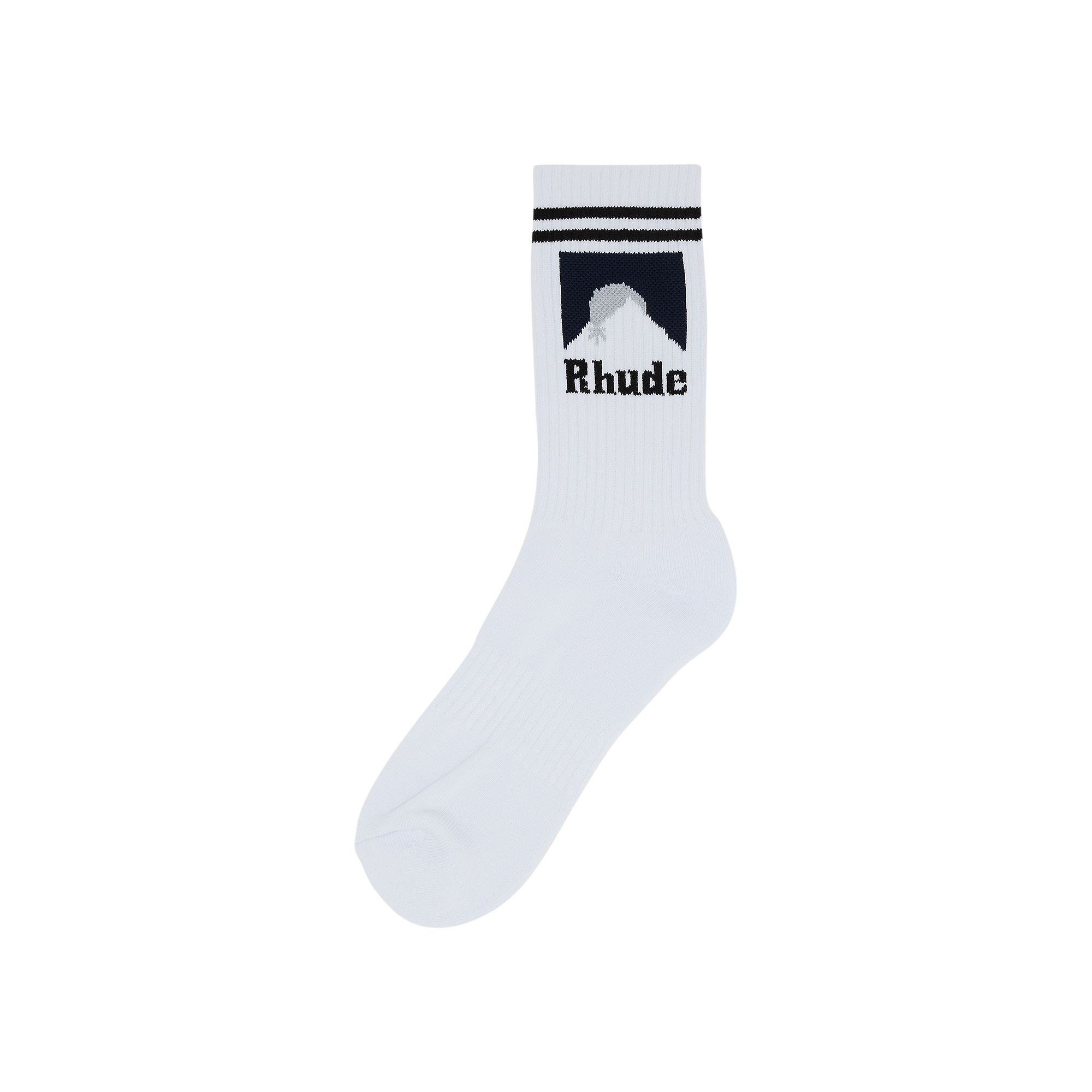 Pre-owned Rhude Moonlight Sock 'white' | Men's Size Onesize