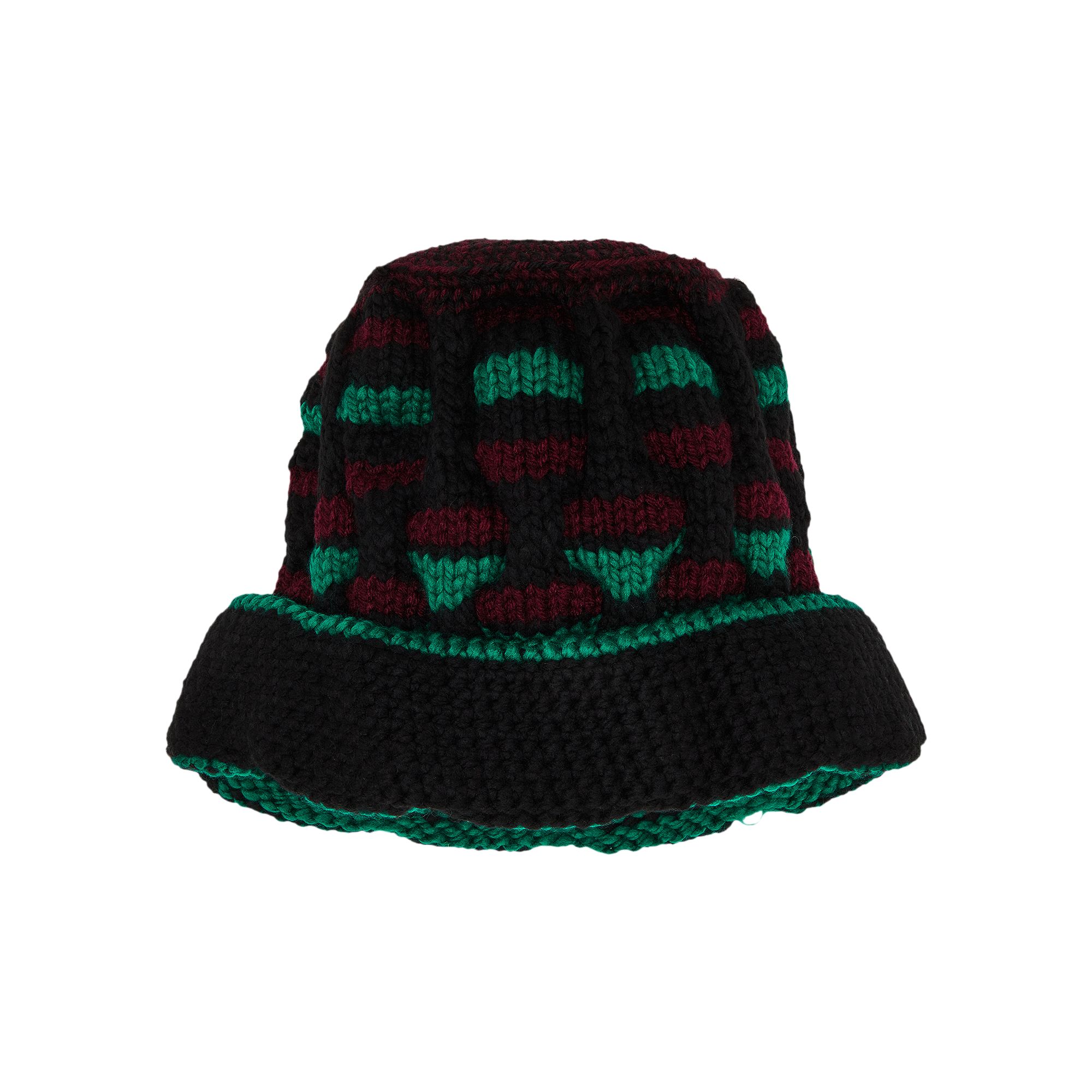 Pre-owned Nicholas Daley Hand Knitted Roots Hat 'black' | Men's Size Onesize