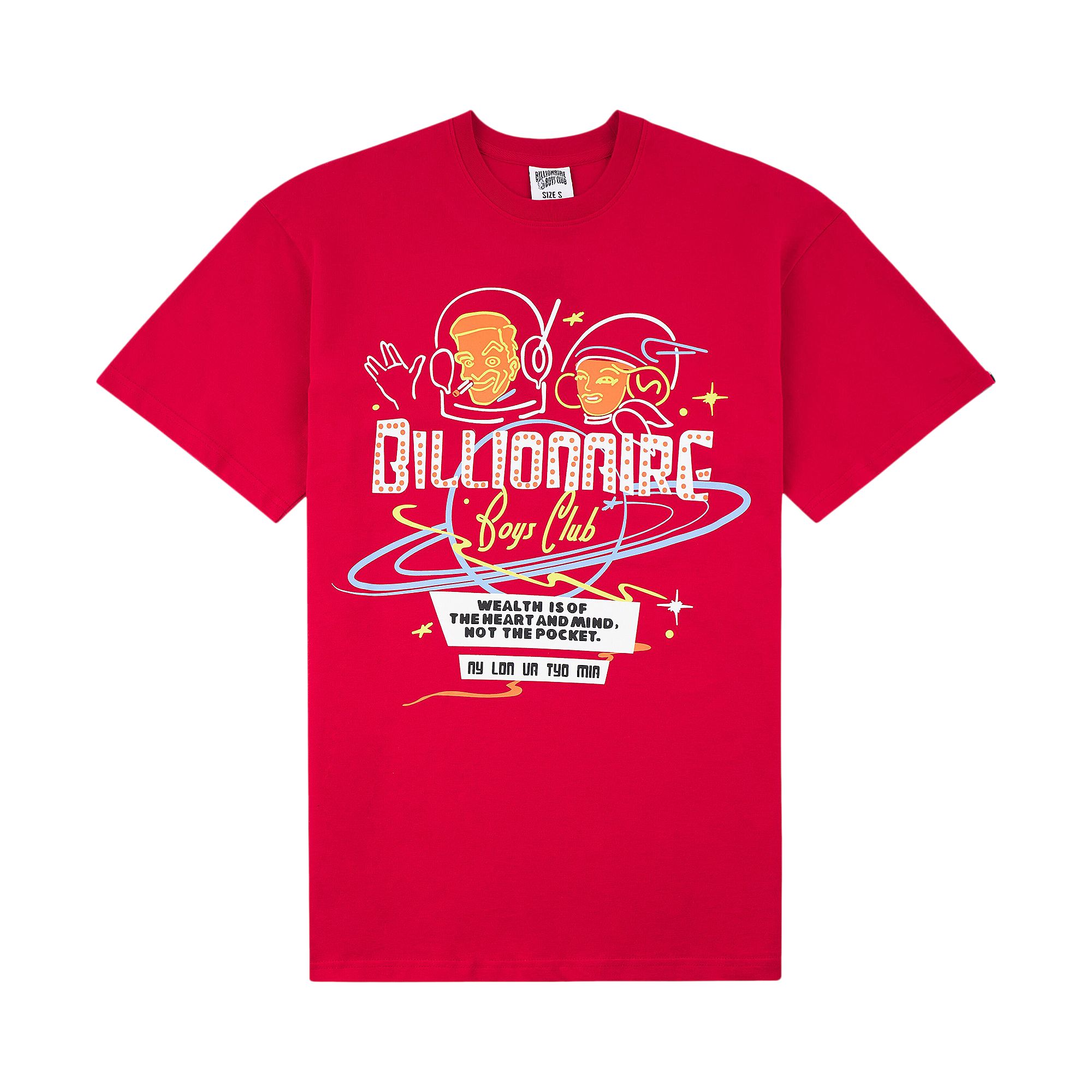 Pre-owned Billionaire Boys Club Lights Tee 'red' | Men's Size Xl