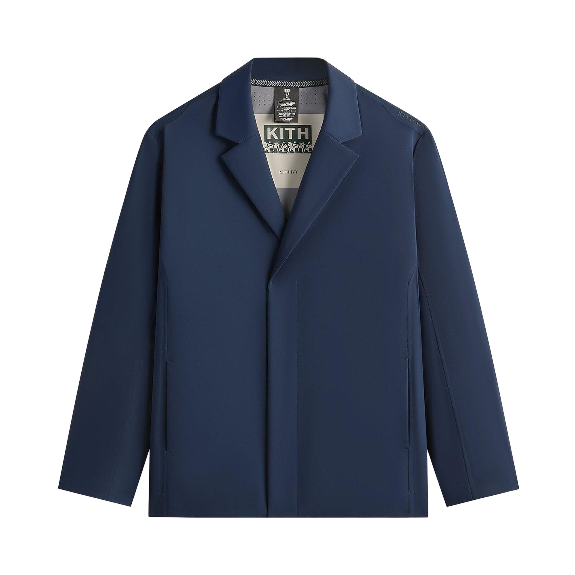 Pre-owned Kith Ivy For Wilson Continental Blazer 'nocturnal' | Black | Men's Size L
