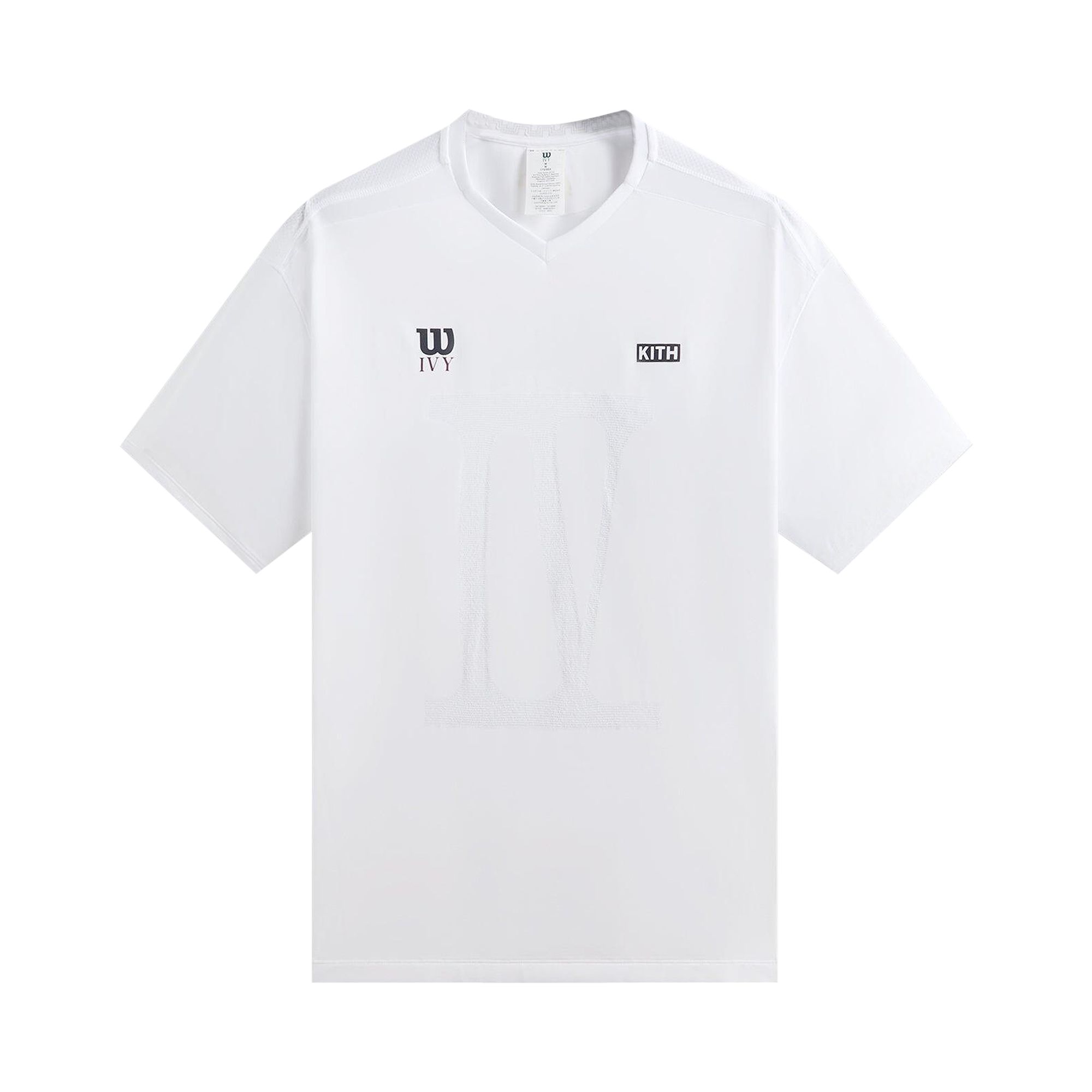 Pre-owned Kith Ivy For Wilson Breakpoint Engineered Tee 'white' | Men's Size Xl
