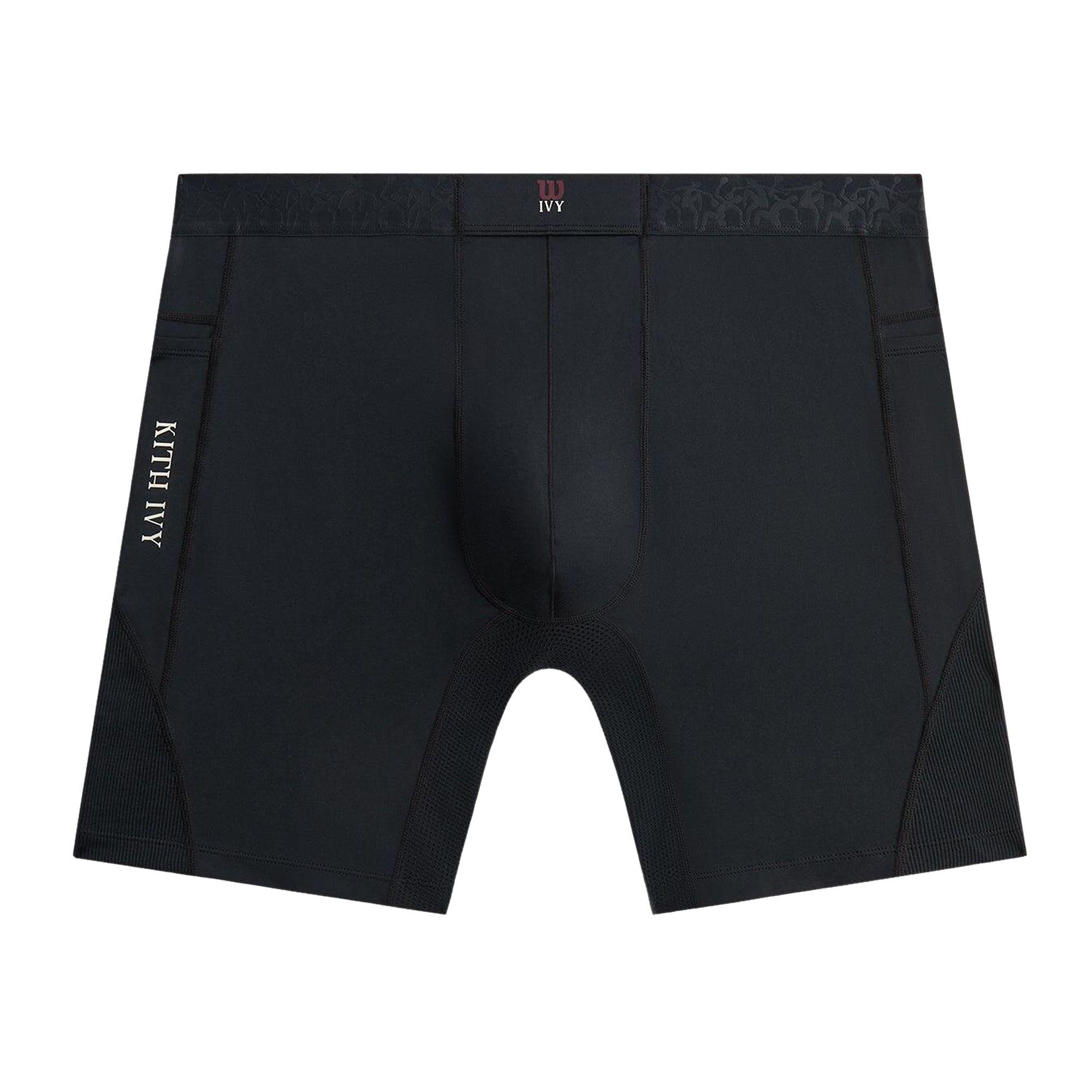 Pre-owned Kith Ivy For Wilson Meridian Compression Short 'black' | Men's Size S