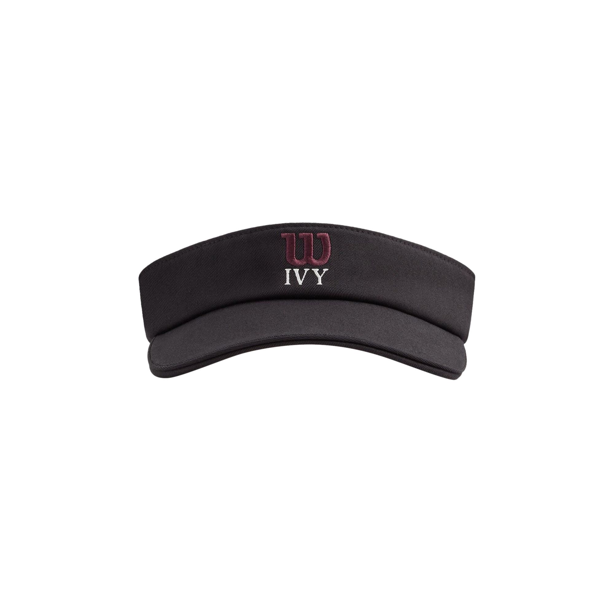 Pre-owned Kith Ivy For Wilson Visor 'black' | Men's Size Onesize