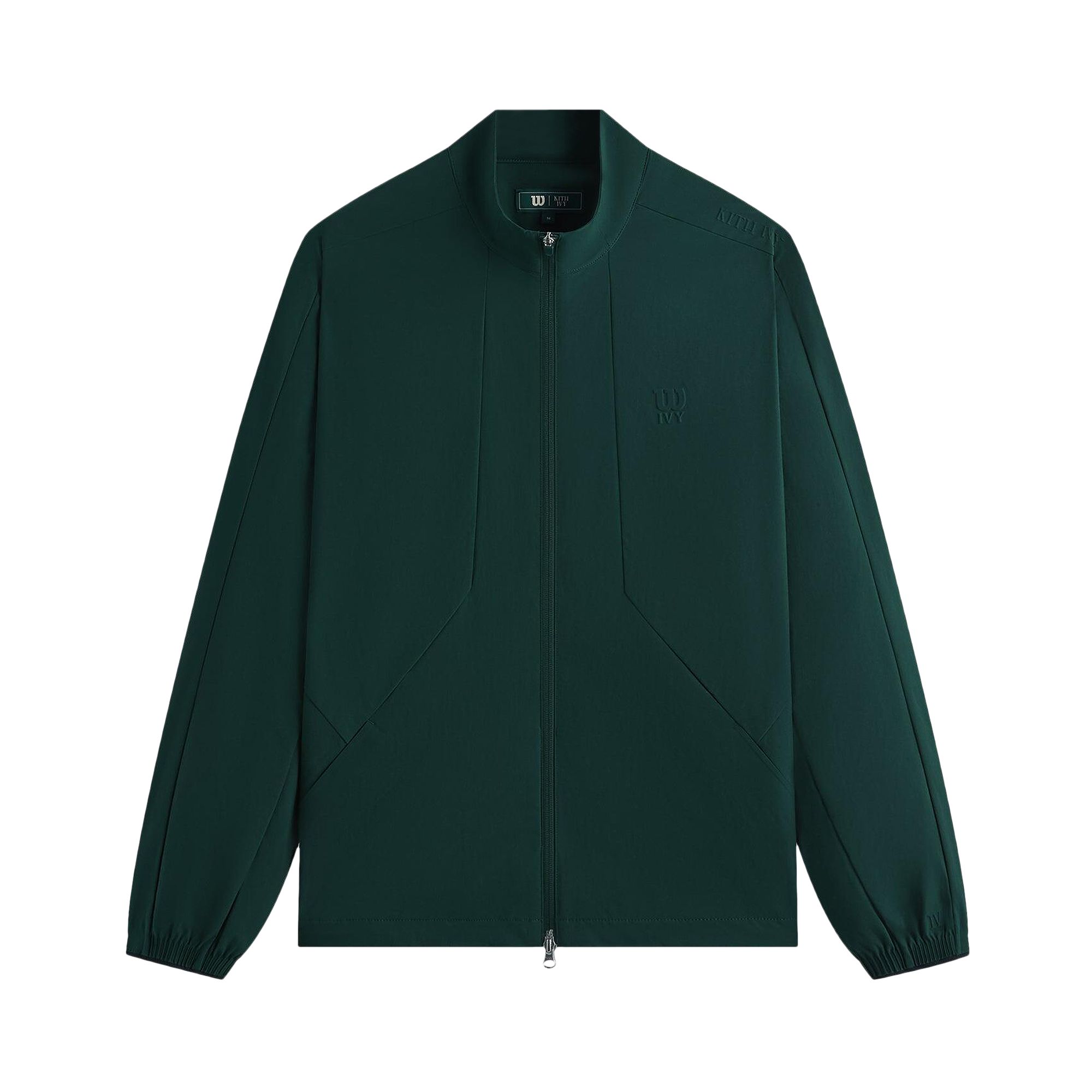 Pre-owned Kith Ivy For Wilson Warm Up Jacket 'ivy Green' | Men's Size L
