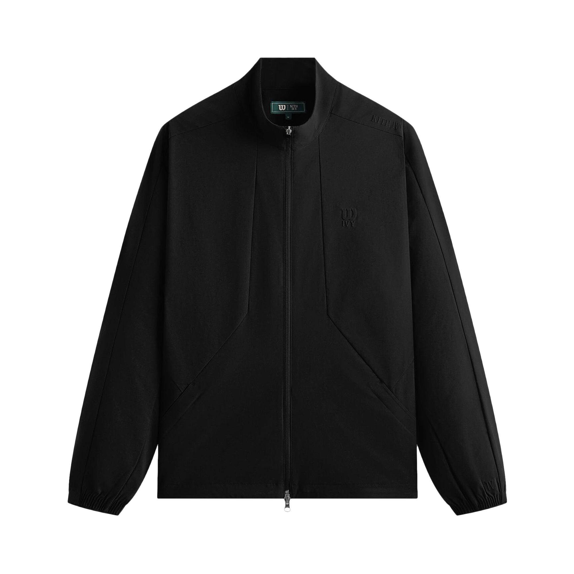 Pre-owned Kith Ivy For Wilson Warm Up Jacket 'black' | Men's Size Xxl
