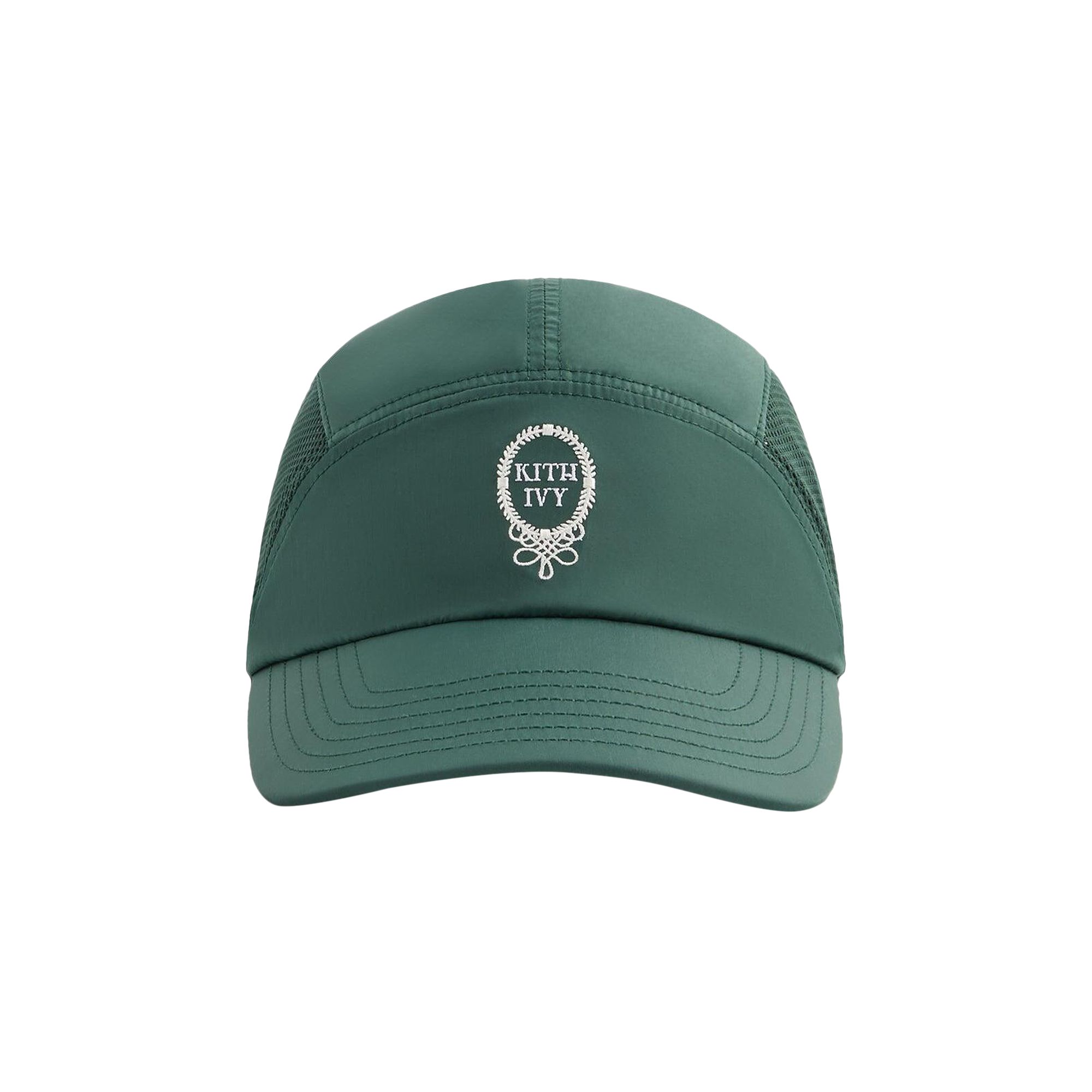 Pre-owned Kith Ivy For Wilson Woven Camp Cap 'ivy Green' | Men's Size Onesize