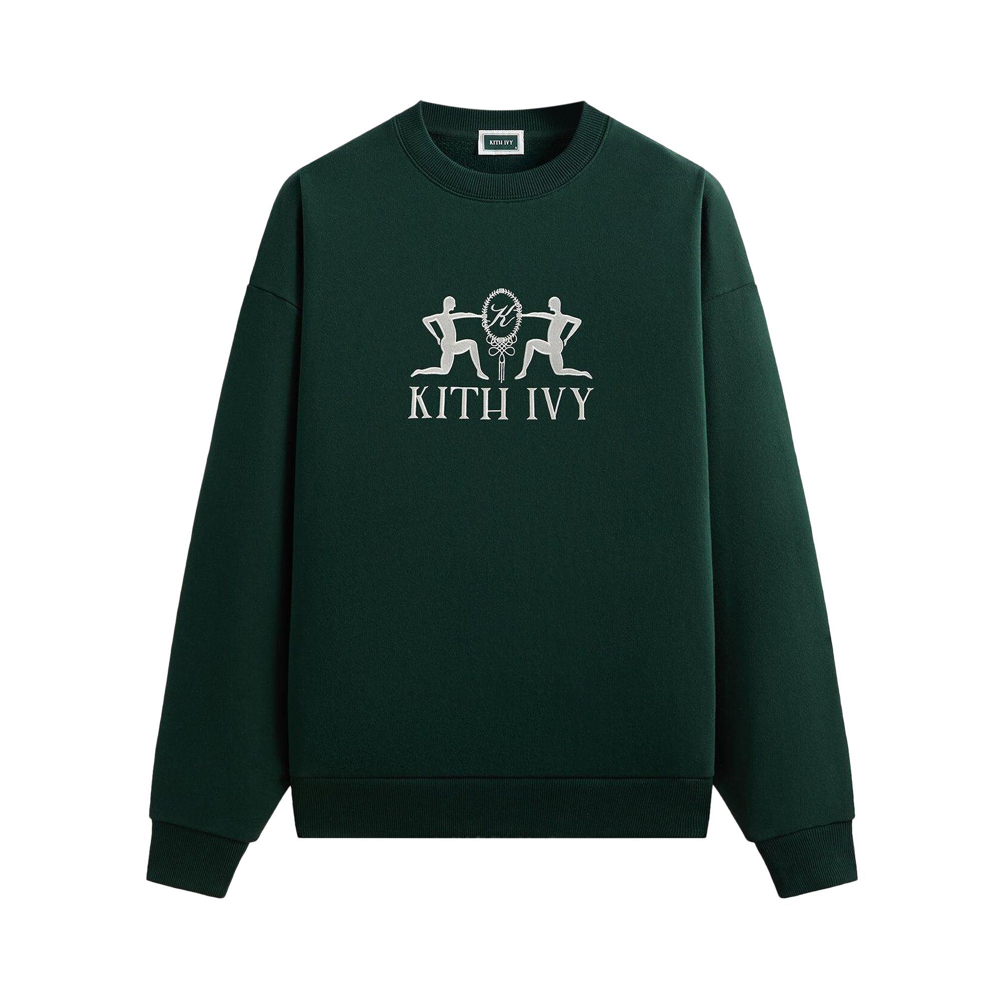 Pre-owned Kith Ivy Vintage Crewneck 'ivy Green' | Men's Size Xl