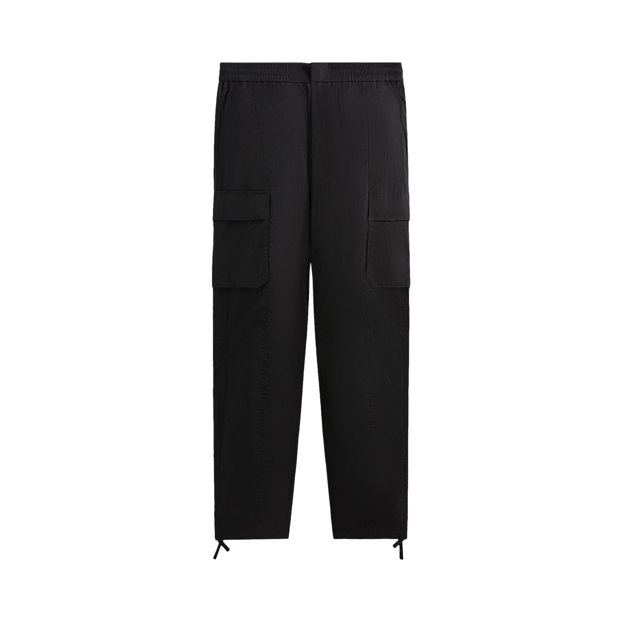 Pre-owned Kith Wrinkle Nylon Bristol Cargo Pant 'black' | Men's Size Xxl
