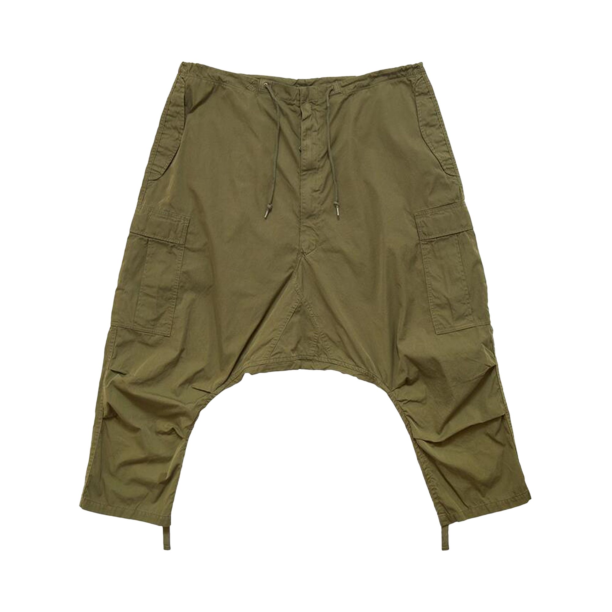 Pre-owned Junya Watanabe Man X Needles Cargo Pants 'khaki' | Green | Men's Size Xl