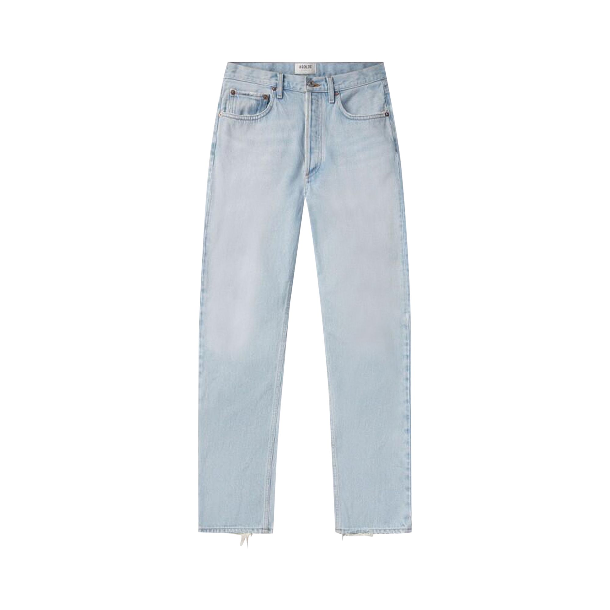 Pre-owned Agolde Kelly Jean 'wave' | Black | Women's Size 26