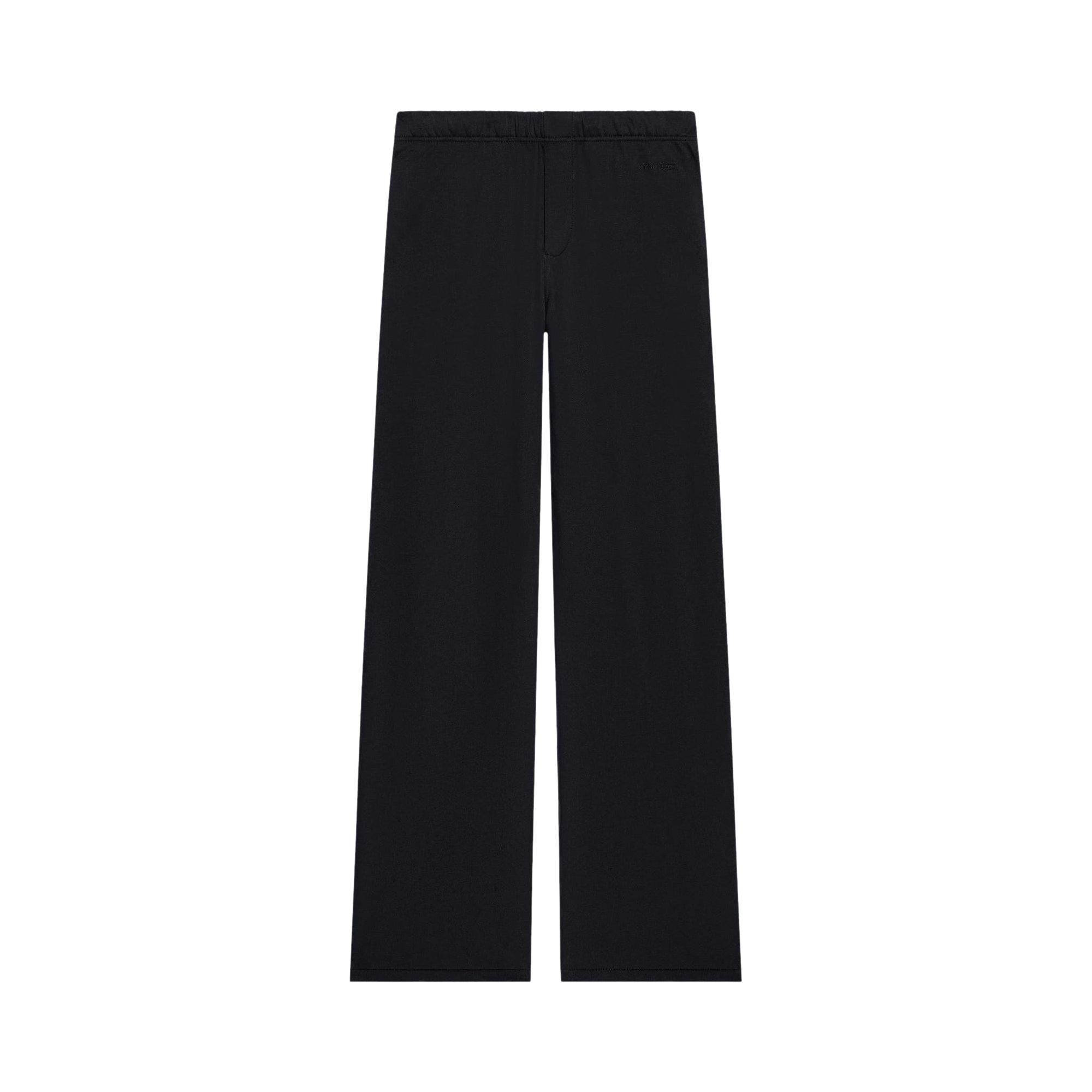 Pre-owned Courrèges Embroidered Fleece Sweatpants 'black' | Men's Size M