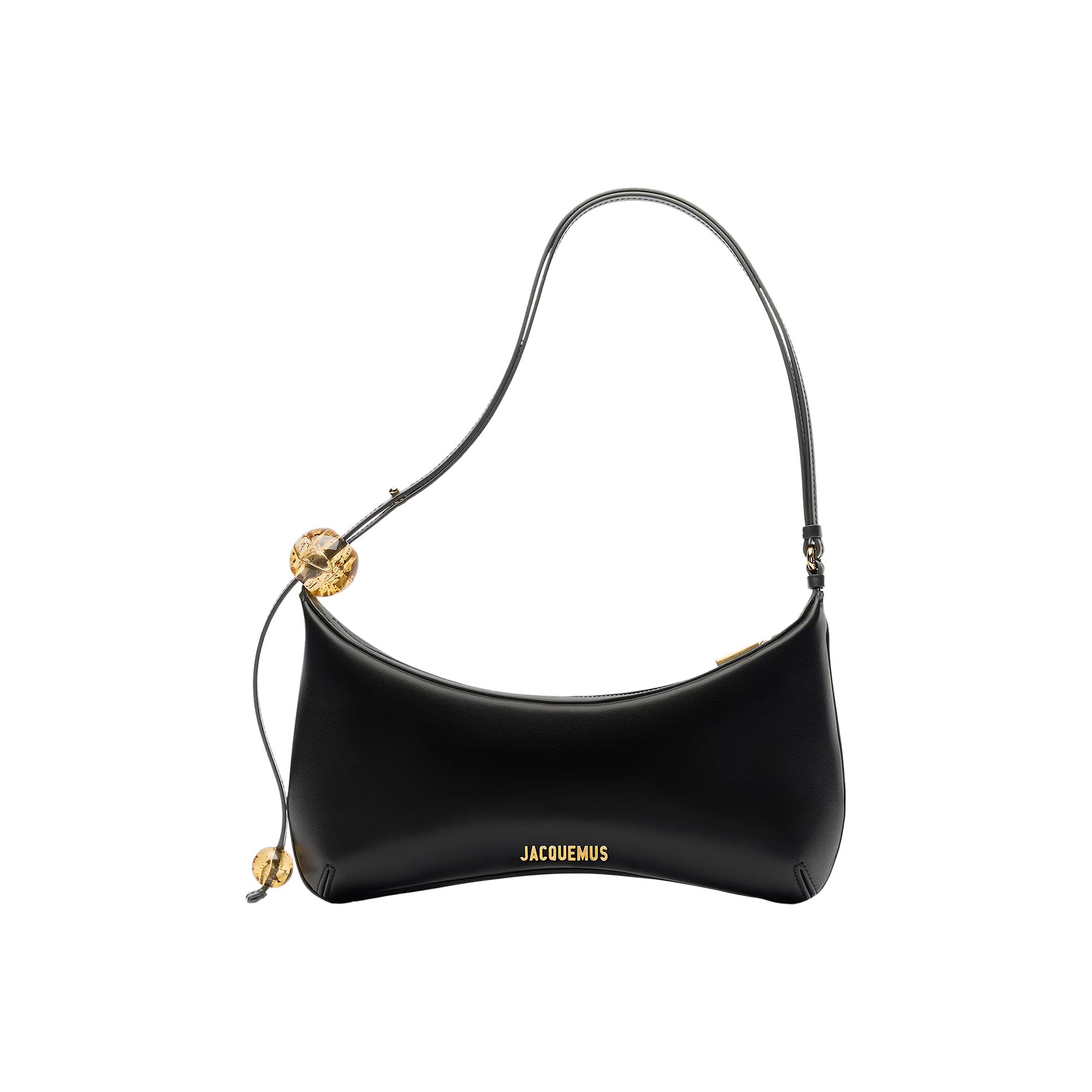 Pre-owned Jacquemus Le Grand Bisou Perle Shoulder Bag 'black' | Women's Size Onesize