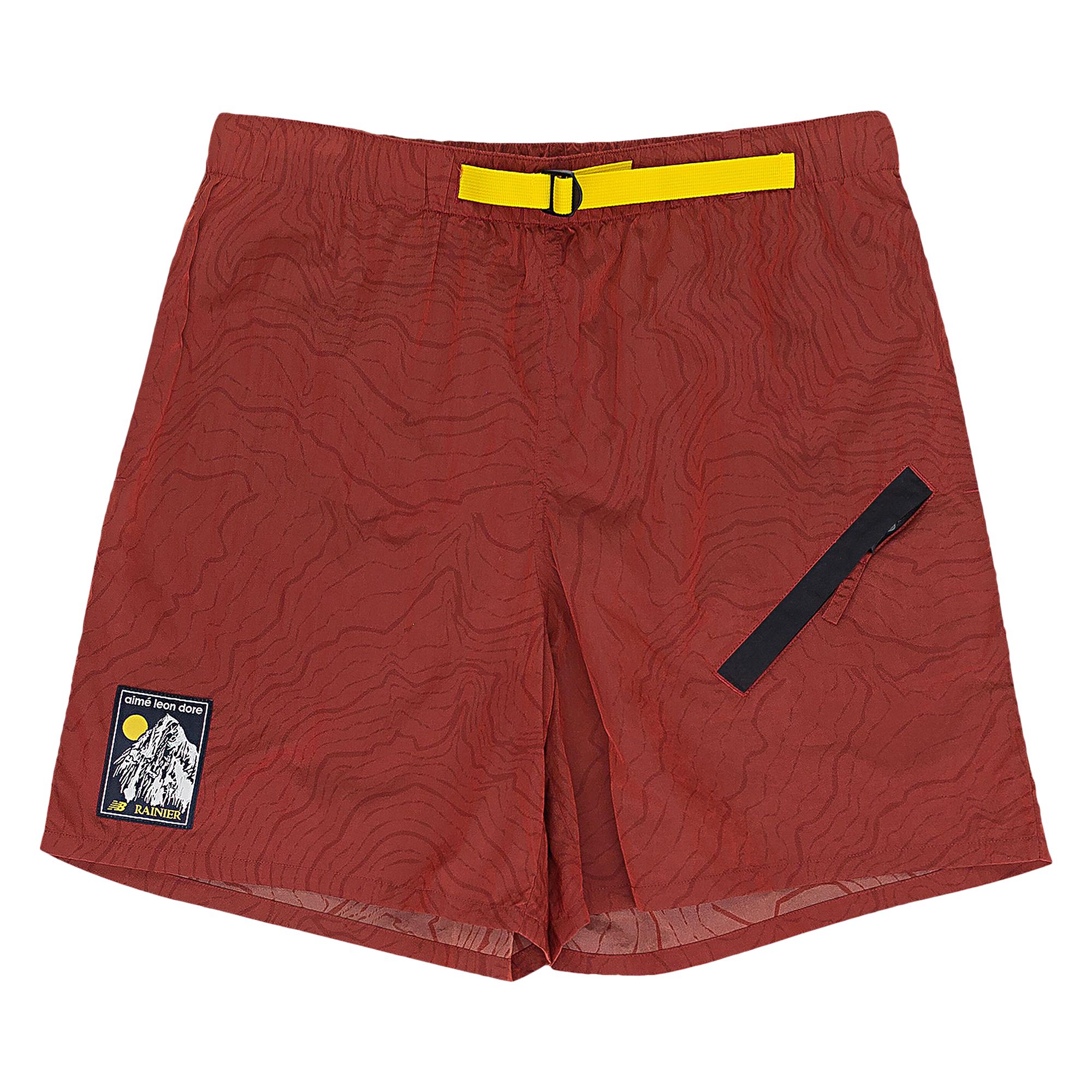 Pre-owned Aimé Leon Dore X New Balance Summit Shorts 'red' | Men's Size Xl