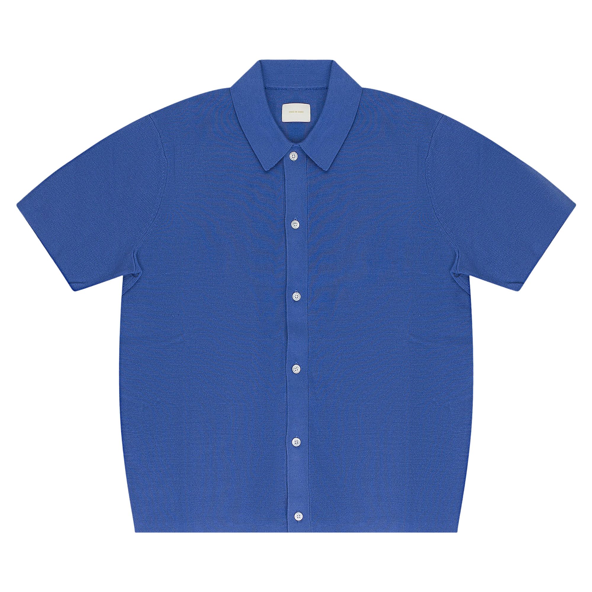 Pre-owned Aimé Leon Dore Full Button Polo Cardigan 'periwinkle' | Blue | Men's Size S