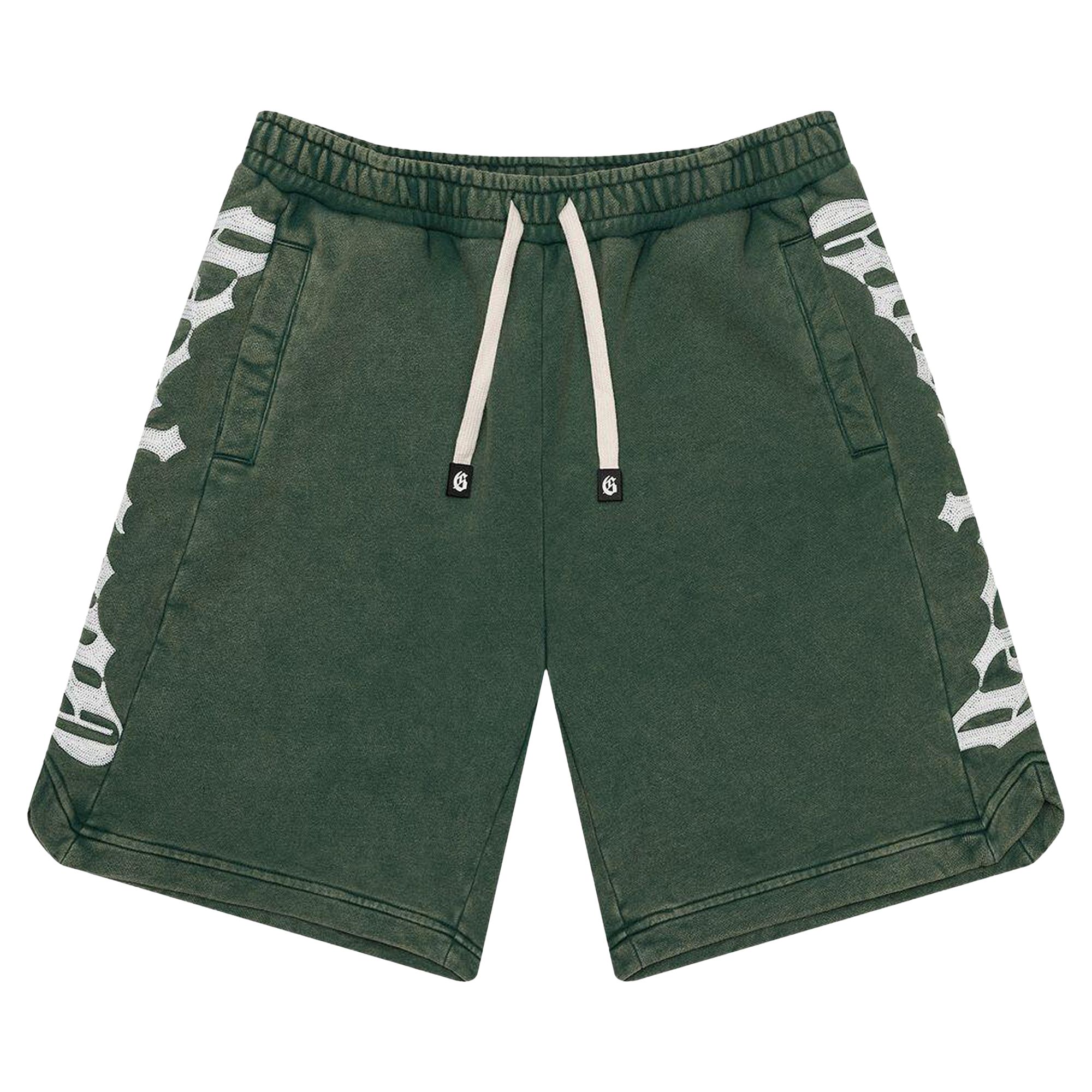 Pre-owned Godspeed Courtside Shorts 'green Wash' | Men's Size Xl