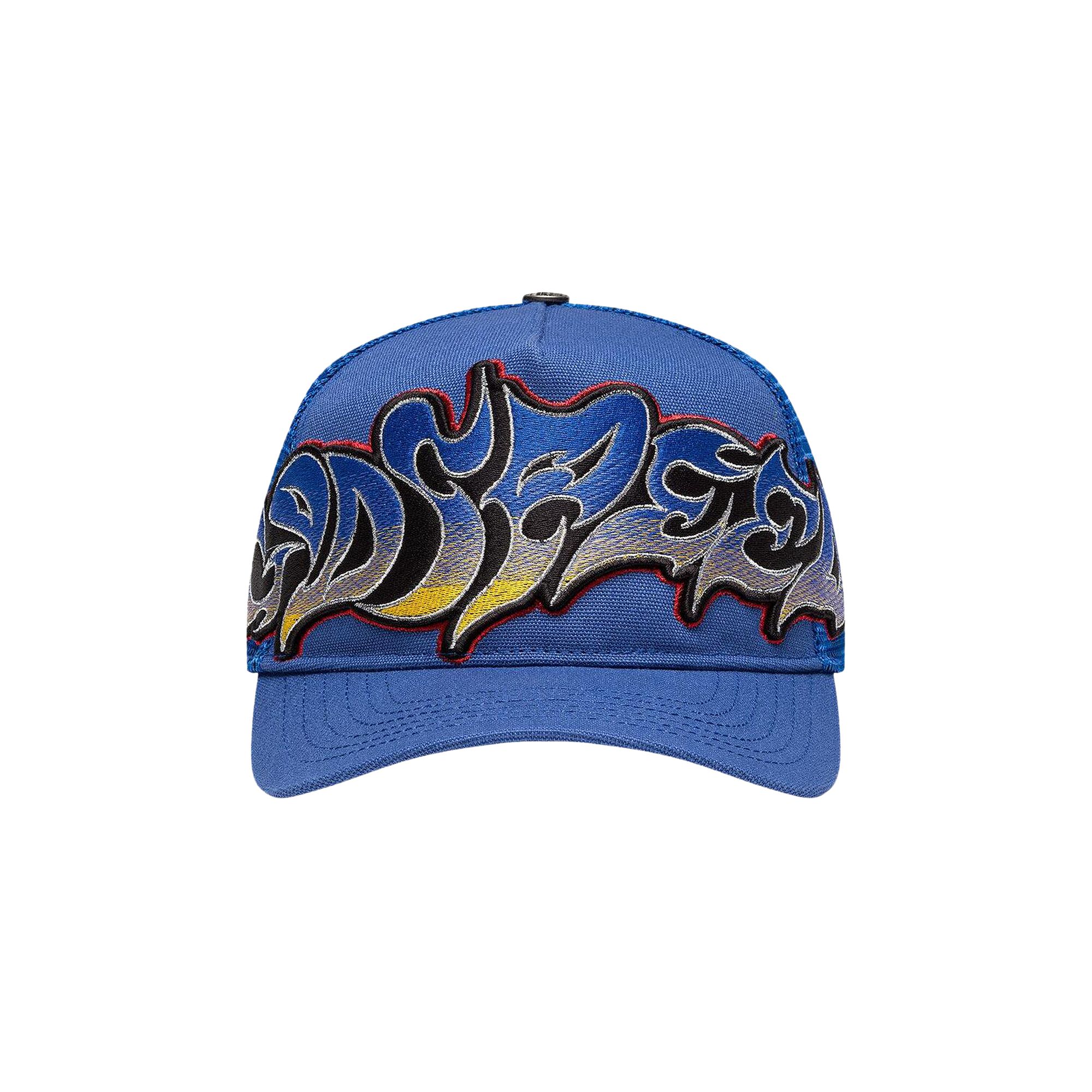 Pre-owned Godspeed Neo Trucker Hat 'blue Yellow Red' | Multi-color | Men's Size Onesize