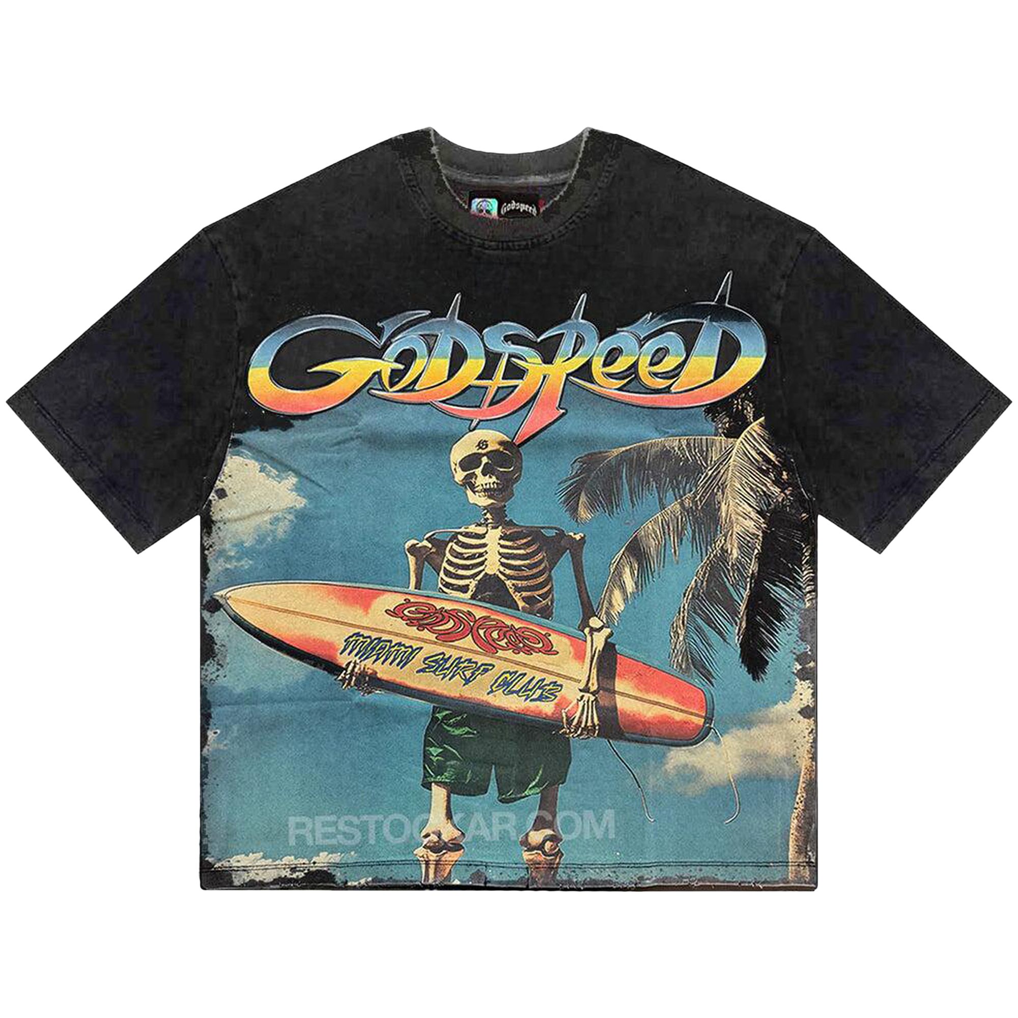 Pre-owned Godspeed Miami Surf Club 'black' | Men's Size S