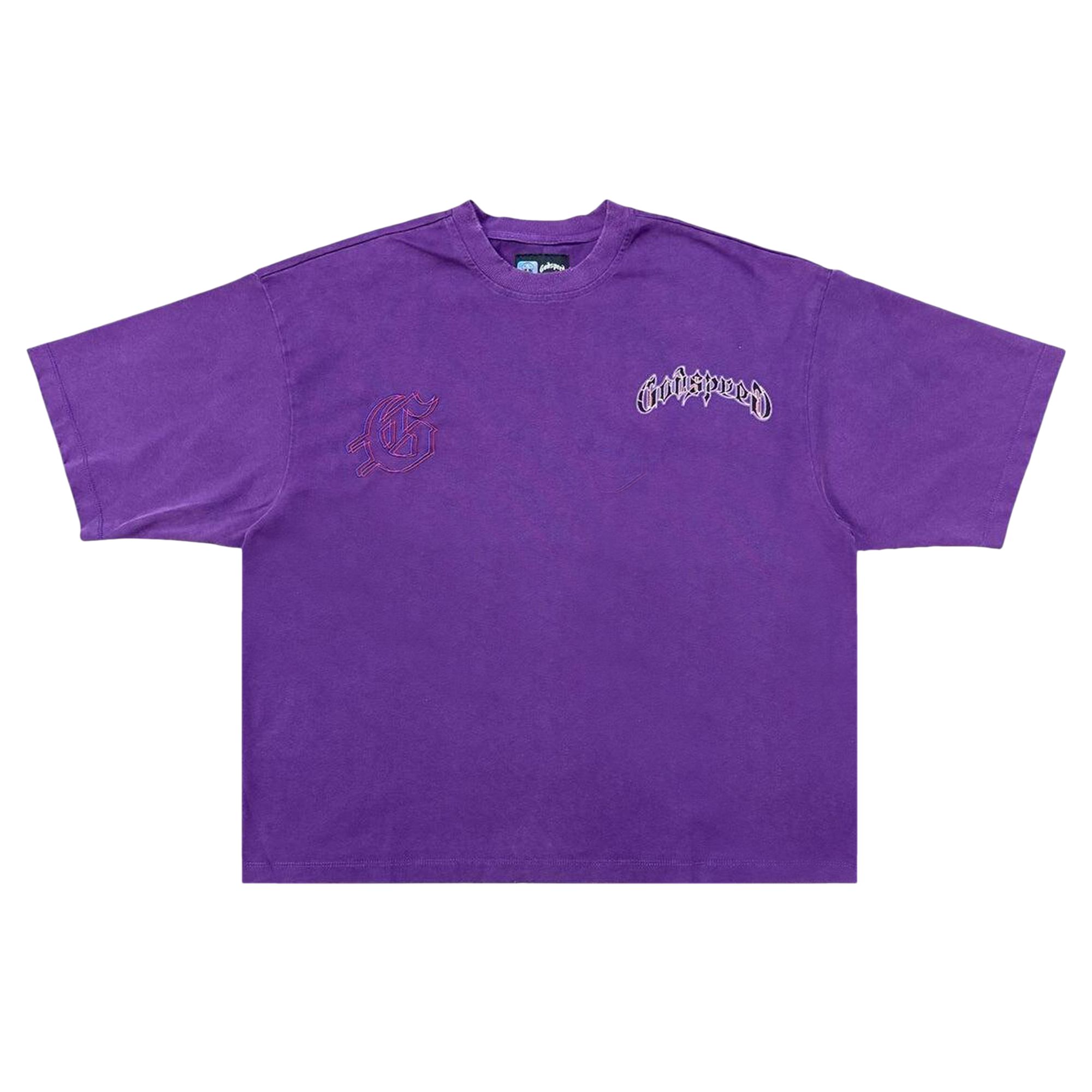 Pre-owned Godspeed Gspd Run Club 'grape' | Multi-color | Men's Size L
