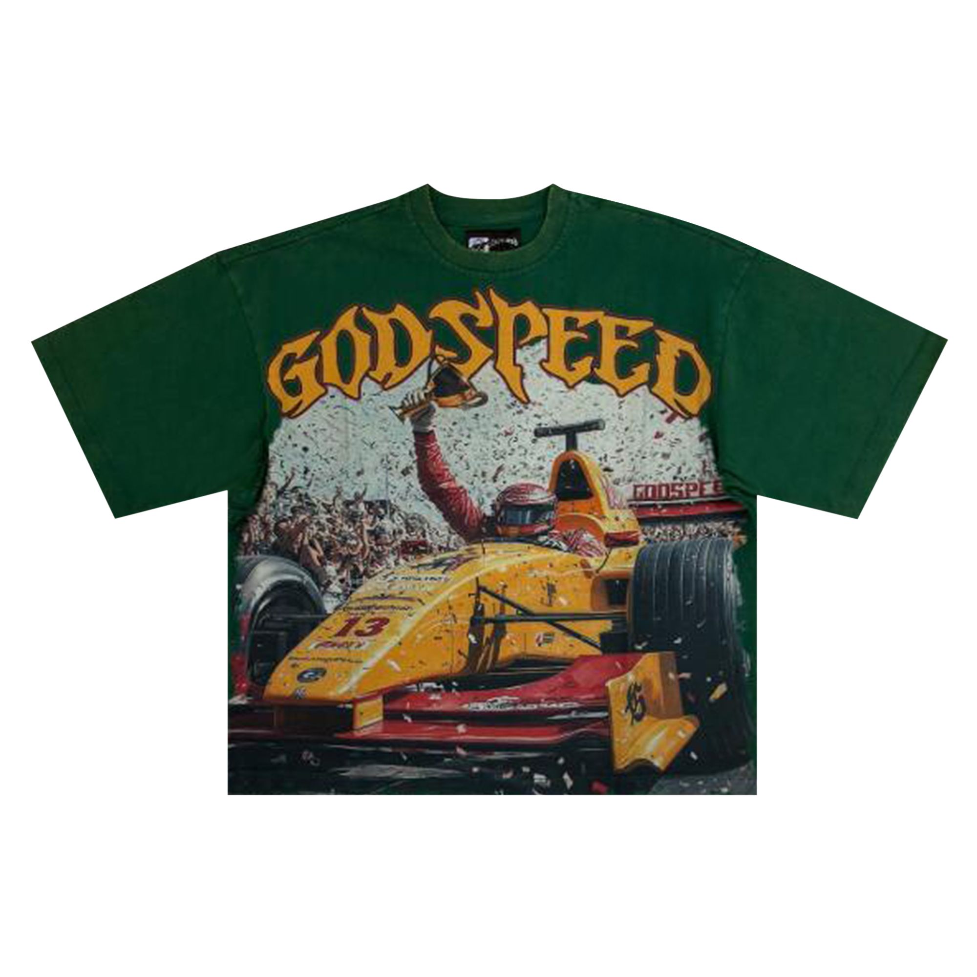 Pre-owned Godspeed F1 Finishline 'forest Wash' | Multi-color | Men's Size S