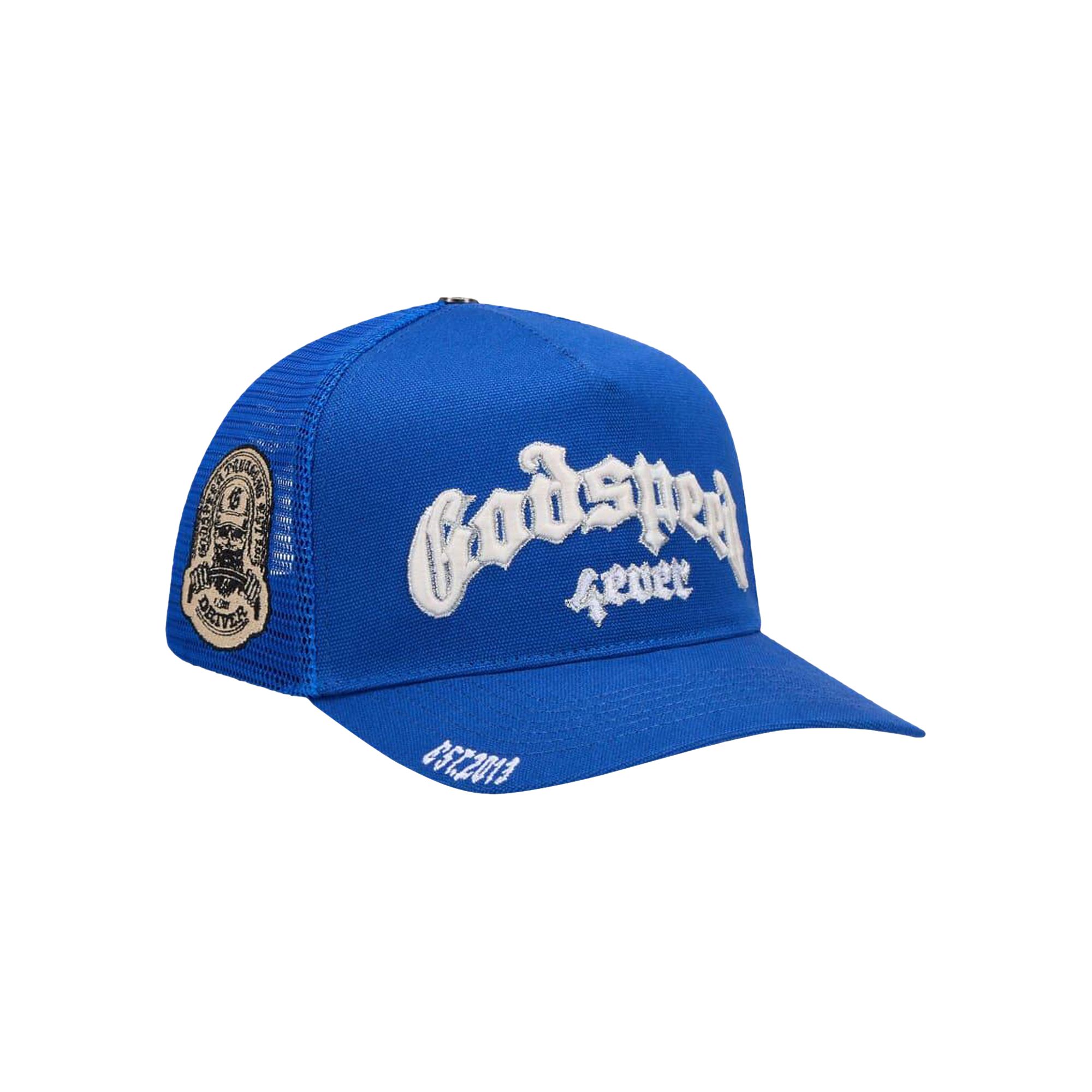 Pre-owned Godspeed Forever Trucker Hat 'royal Blue' | Men's Size Onesize