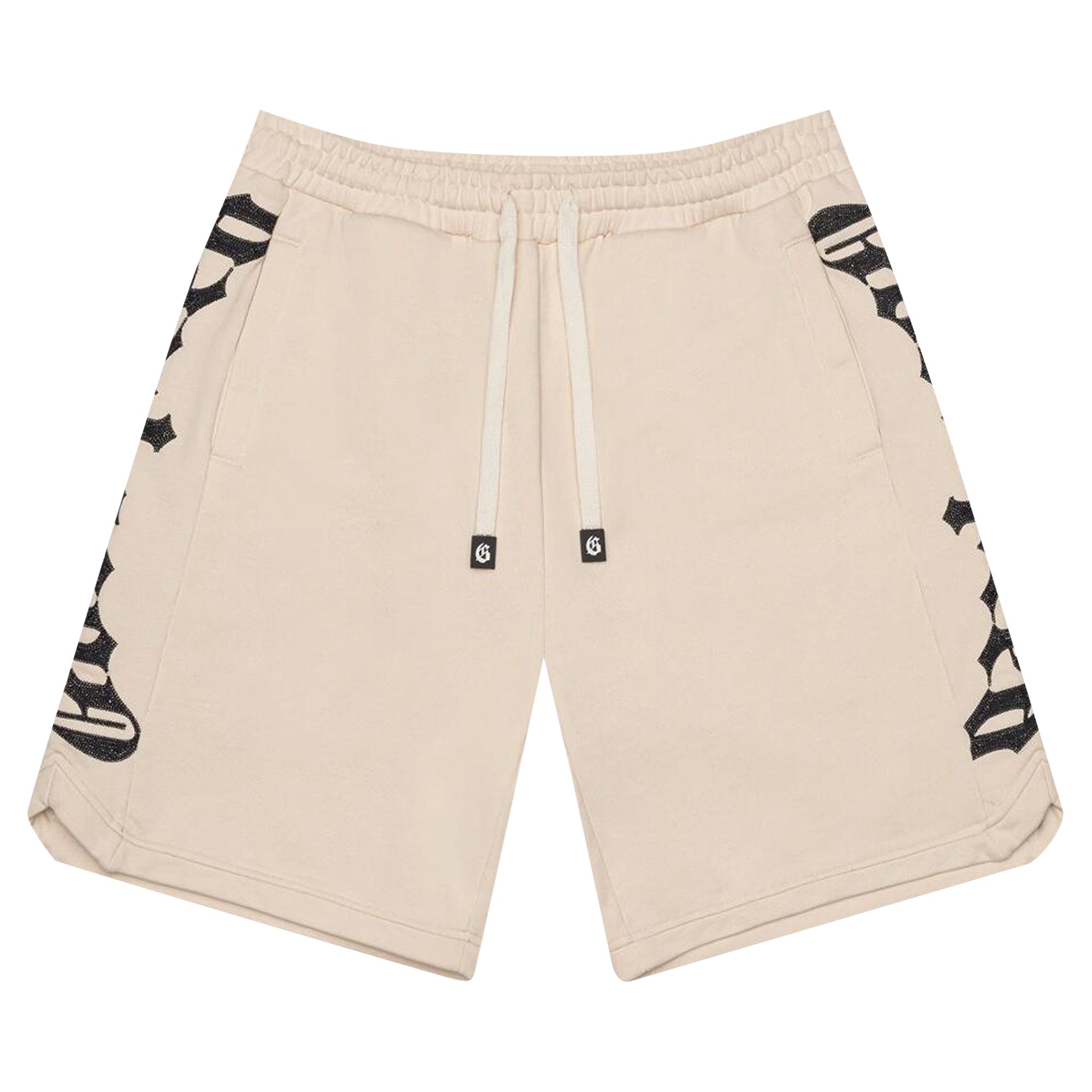 Pre-owned Godspeed Courtside Shorts 'bone' | Cream | Men's Size Xl In White
