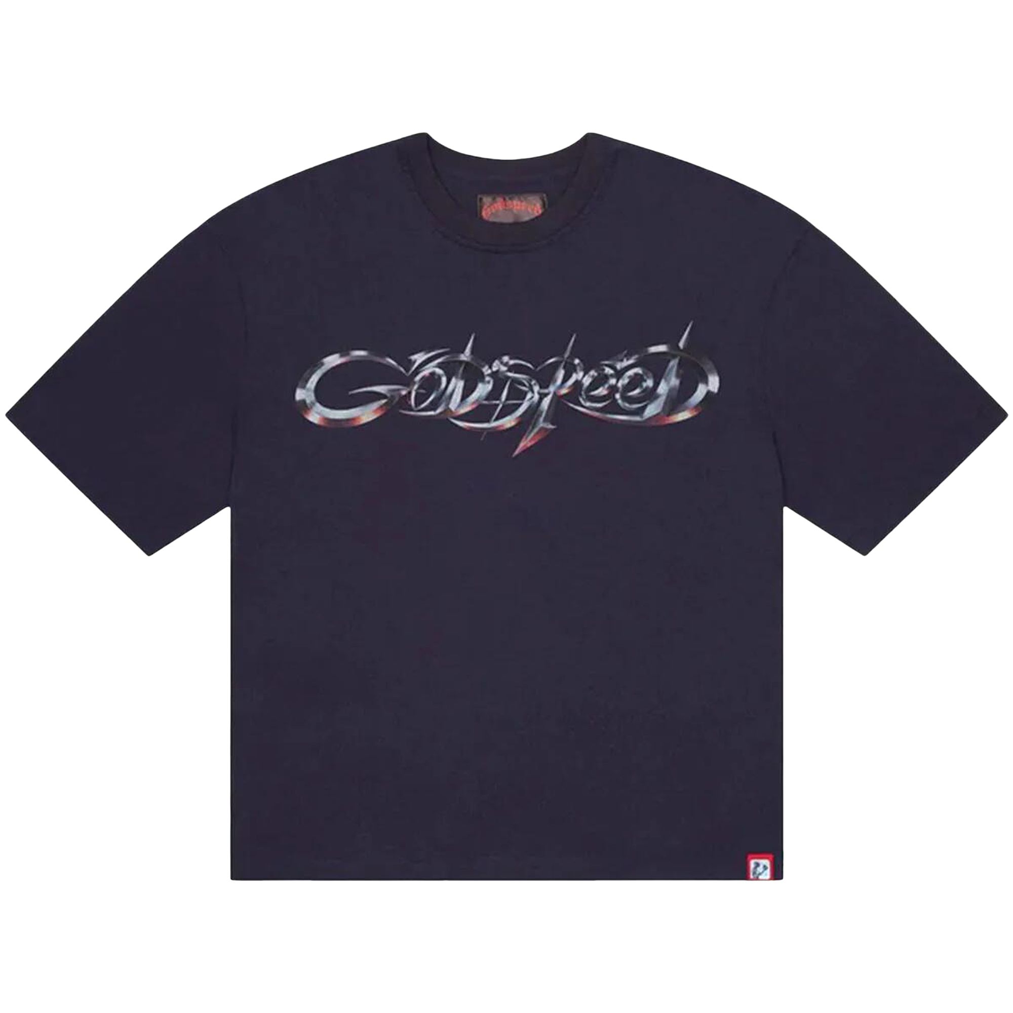Pre-owned Godspeed New Age Logo T-shirt 'navy' | Blue | Men's Size L