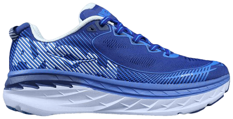 HOKA Bondi 5 Blueprint White
