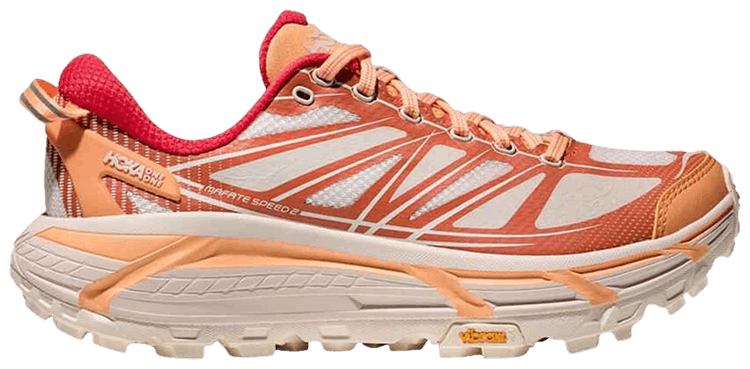 HOKA Mafate Speed 2 Pale Tangerine Ember