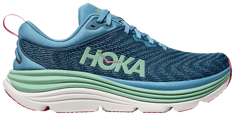 HOKA Wmns Gaviota 5 Wide Alpine Blue Jadeite