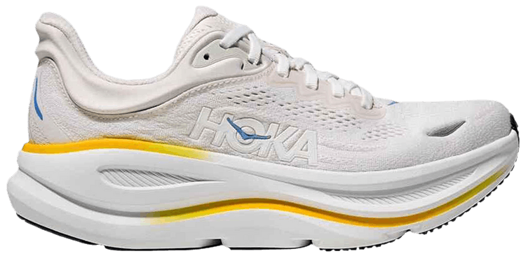 HOKA Wmns Bondi 9 White Grout