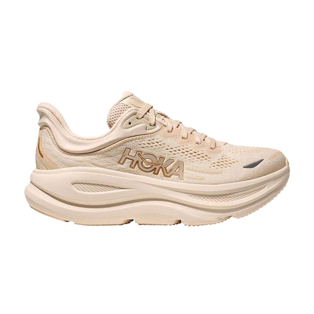 HOKA Wmns Bondi 9 Wide 'Vanilla Birch' | Cream | Women's Size 8.5 - 1162014-VCH