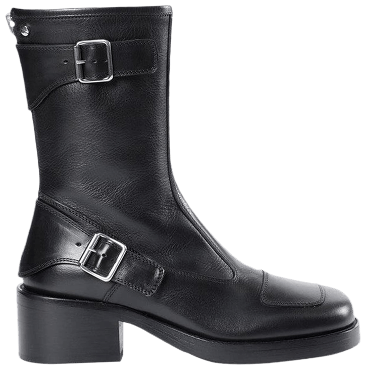 Ann Demeulemeester Eero Ankle Biker Boot Black