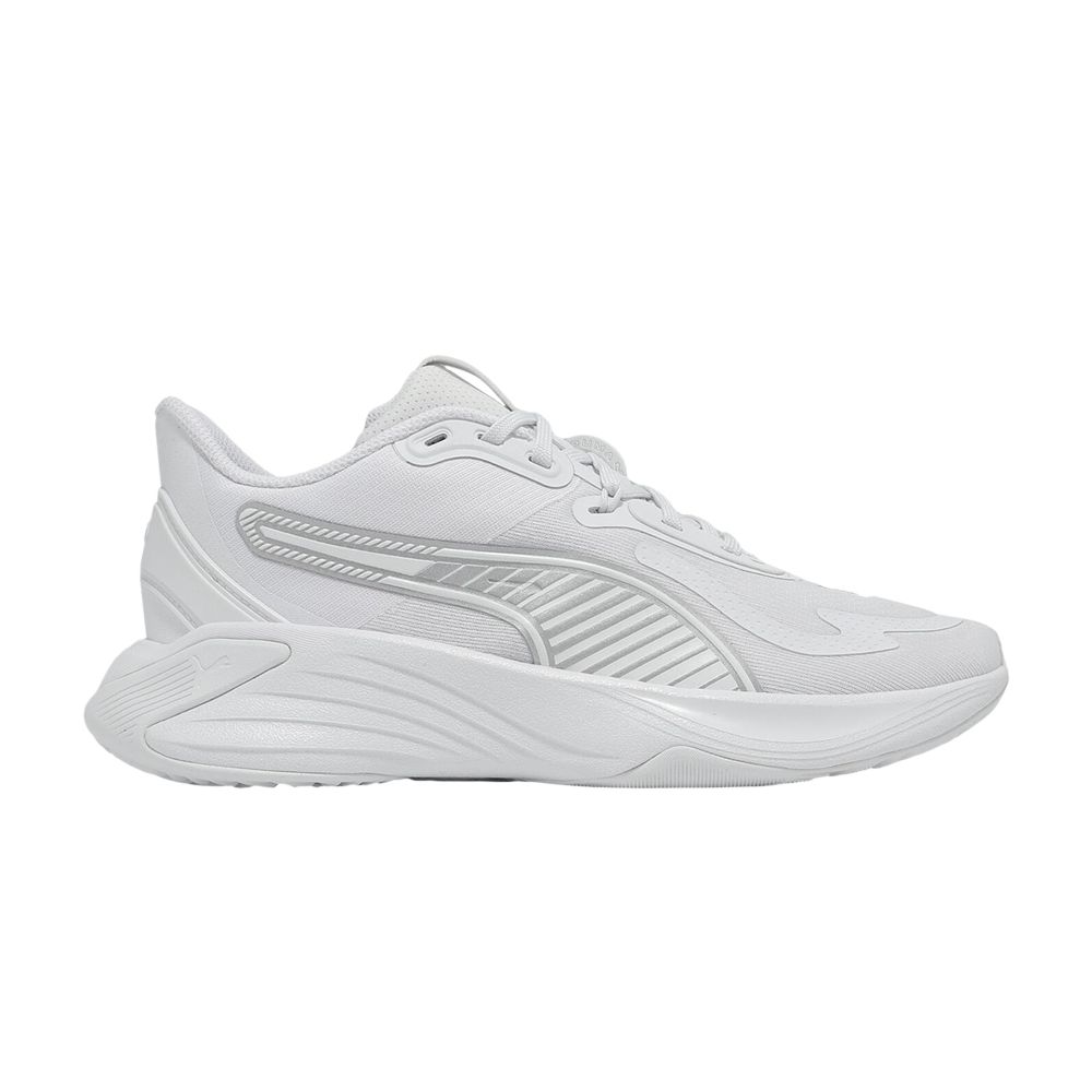 Puma Wmns PWR Hybrid TR 'White Metallic Silver' | Women's Size 6.5 - 310477-16