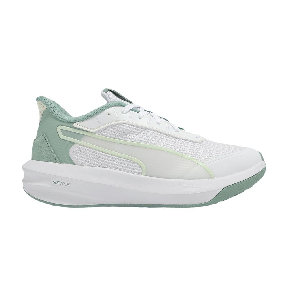 Puma Wmns Softride Courtney 'White Green Moon' | Women's Size 7 - 312037-02