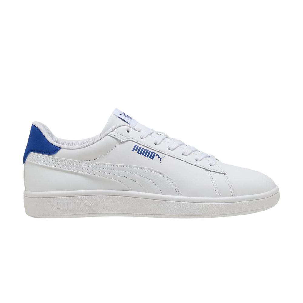 Puma Smash 3.0 Leather 'White Vivid Blue' | Men's Size 9 - 390987-24