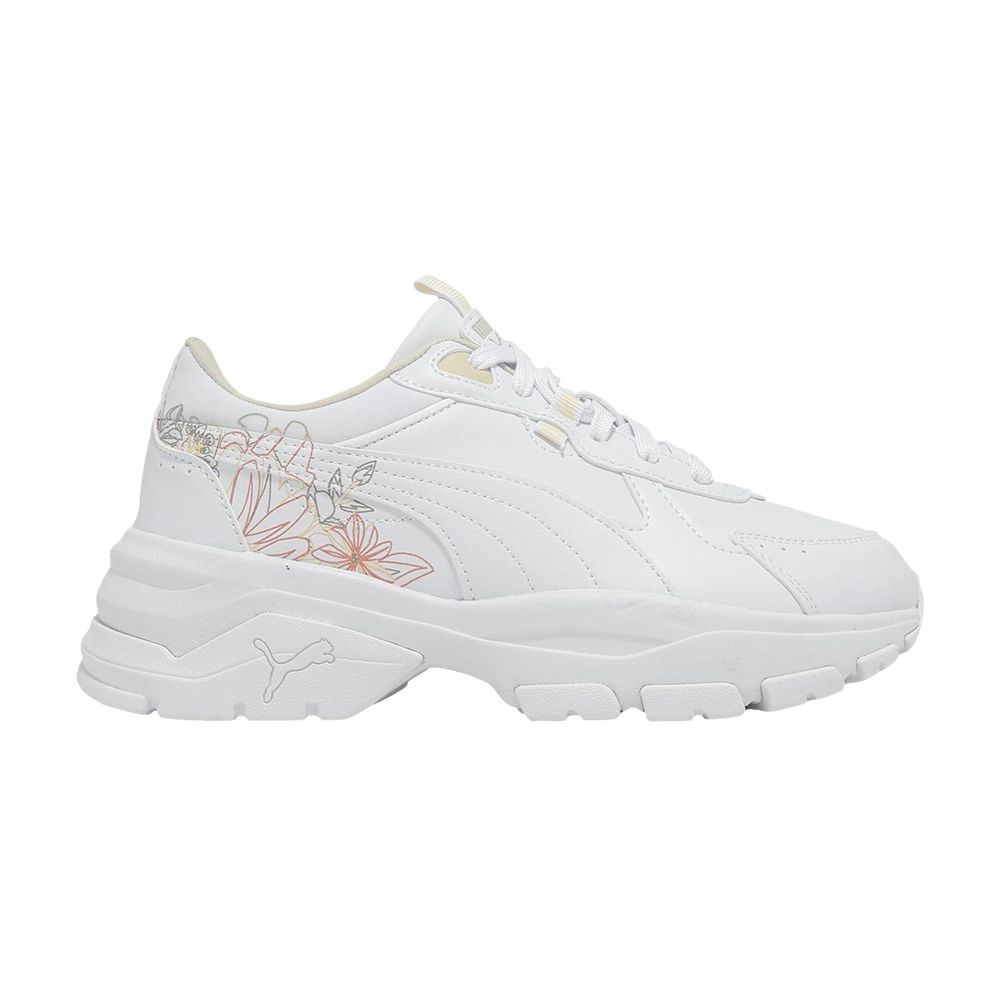 Puma Wmns Cassia Via Graphic 'White Alpine Snow' | Women's Size 8.5 - 403867-01