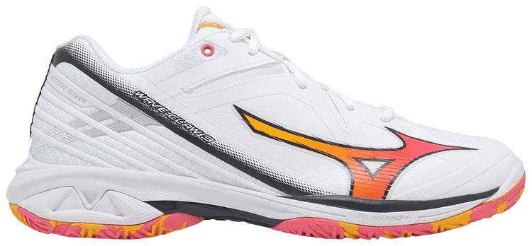 Mizuno Wave Claw 3 Wide White Orange