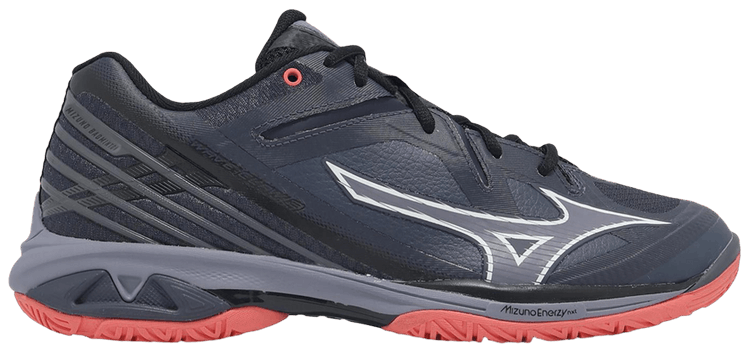 Mizuno Wave Claw 3 Wide Odyssey Grey Calypso Coral